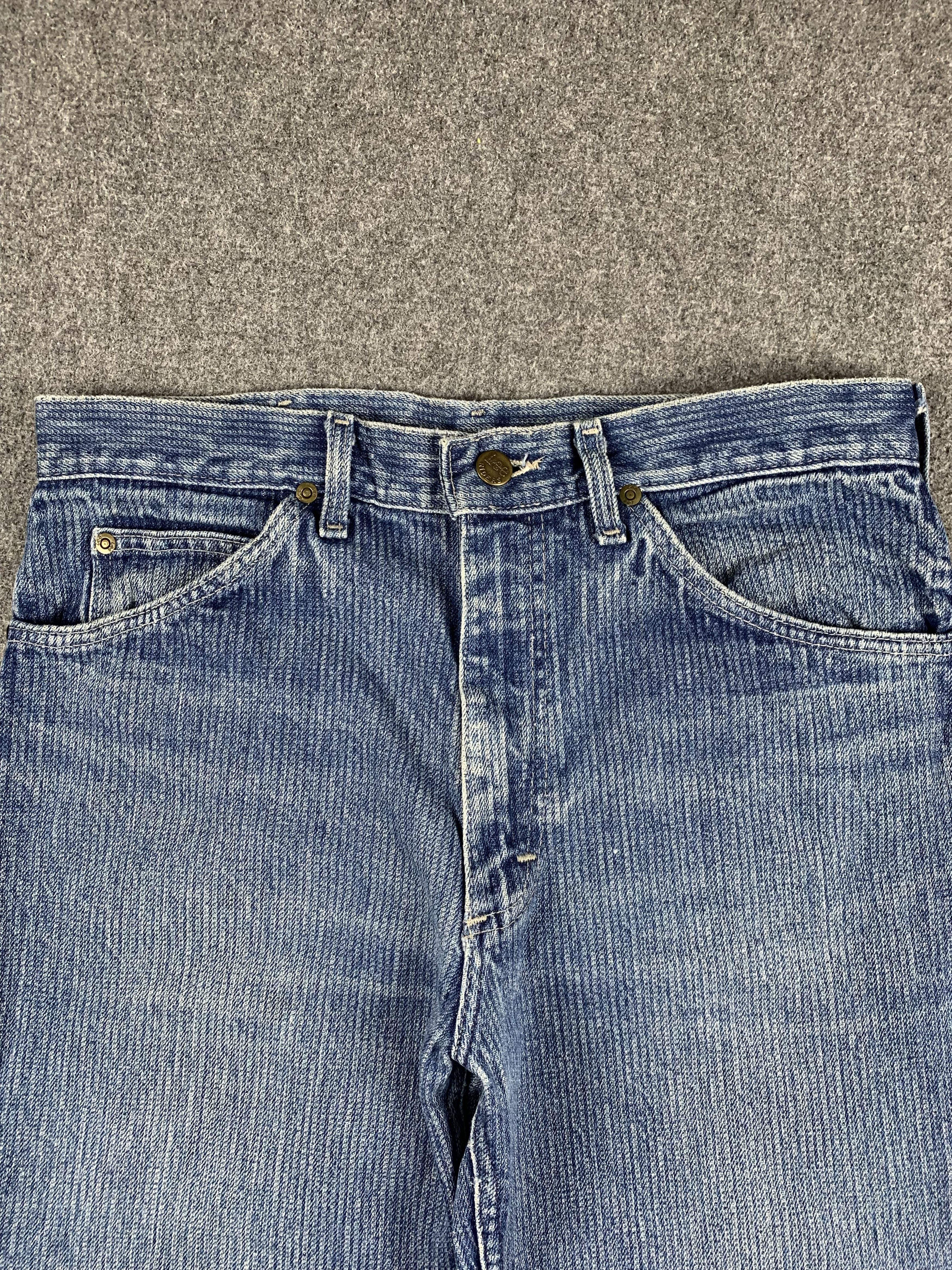 Lee Vintage 70s Lee Light Blue Jeans DP1911 Size US 31 - 2 Thumbnail