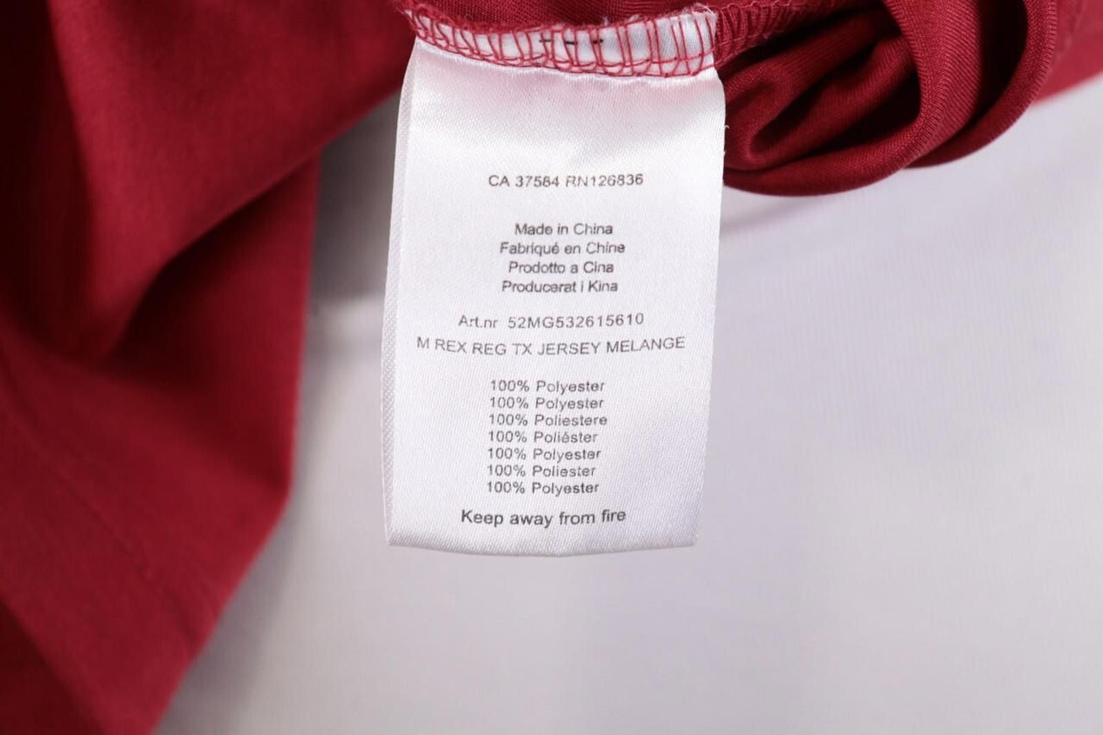 J.Lindeberg J.Lindeberg Red Collared Fit Popover Polo Shirt Size L Size US L / EU 52-54 / 3 - 11 Thumbnail