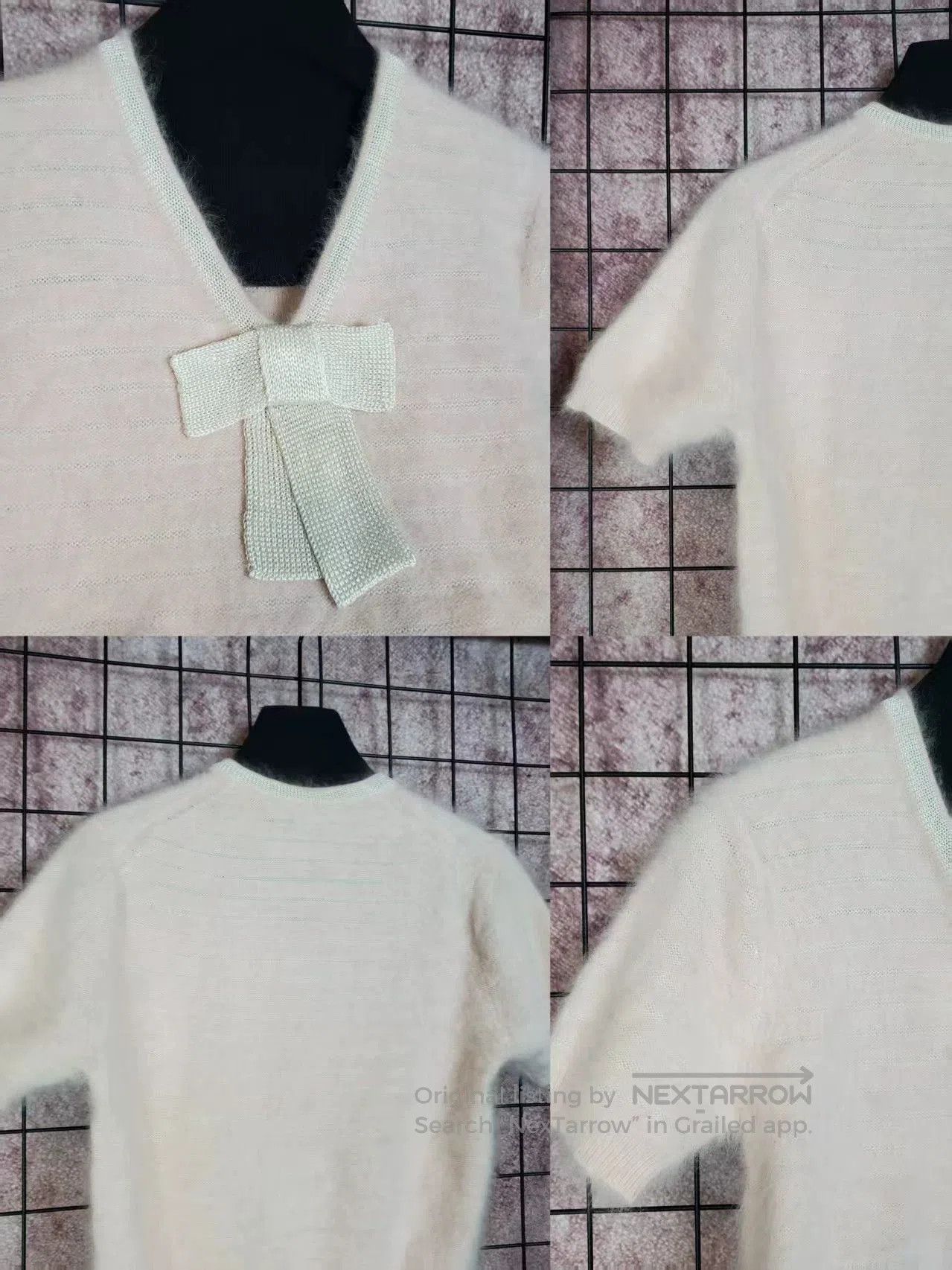 Dior dior macaron pink knit bow top. Size US S / EU 44-46 / 1 - 5 Thumbnail