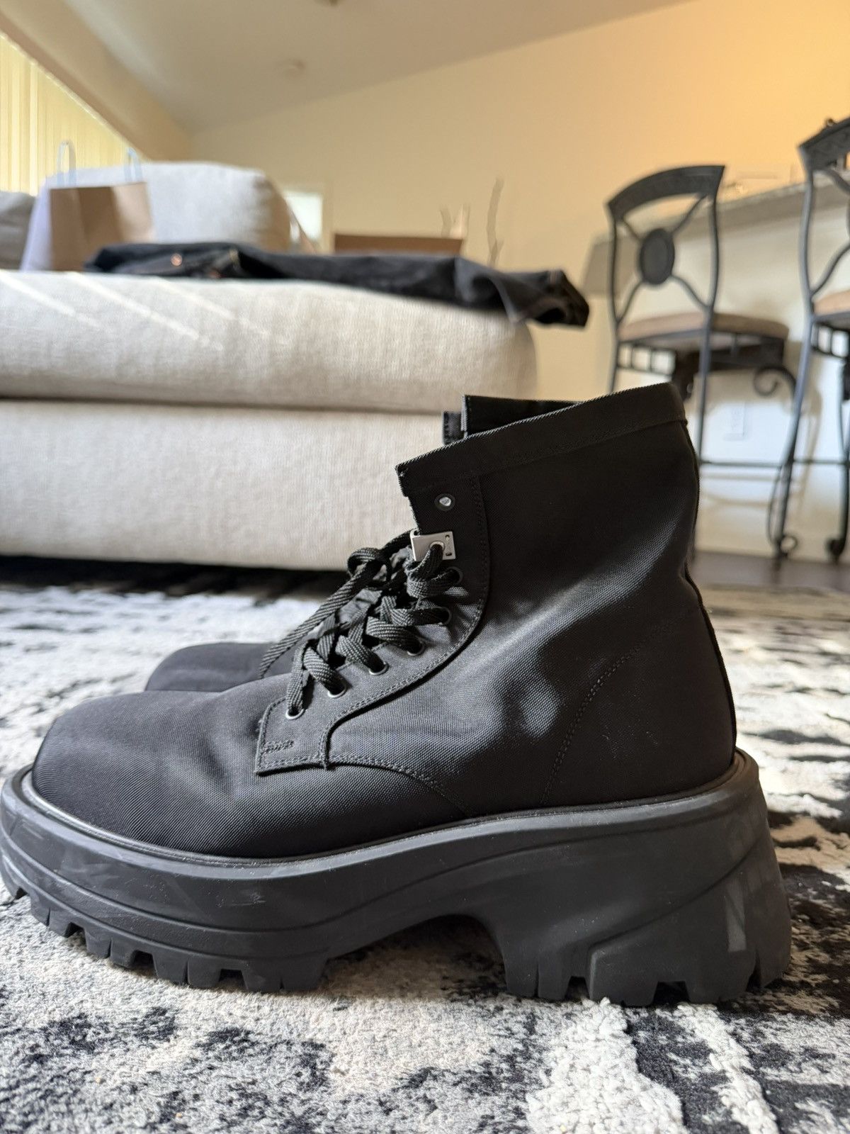 1017 ALYX 9SM Paraboot Shoe Black Size 45