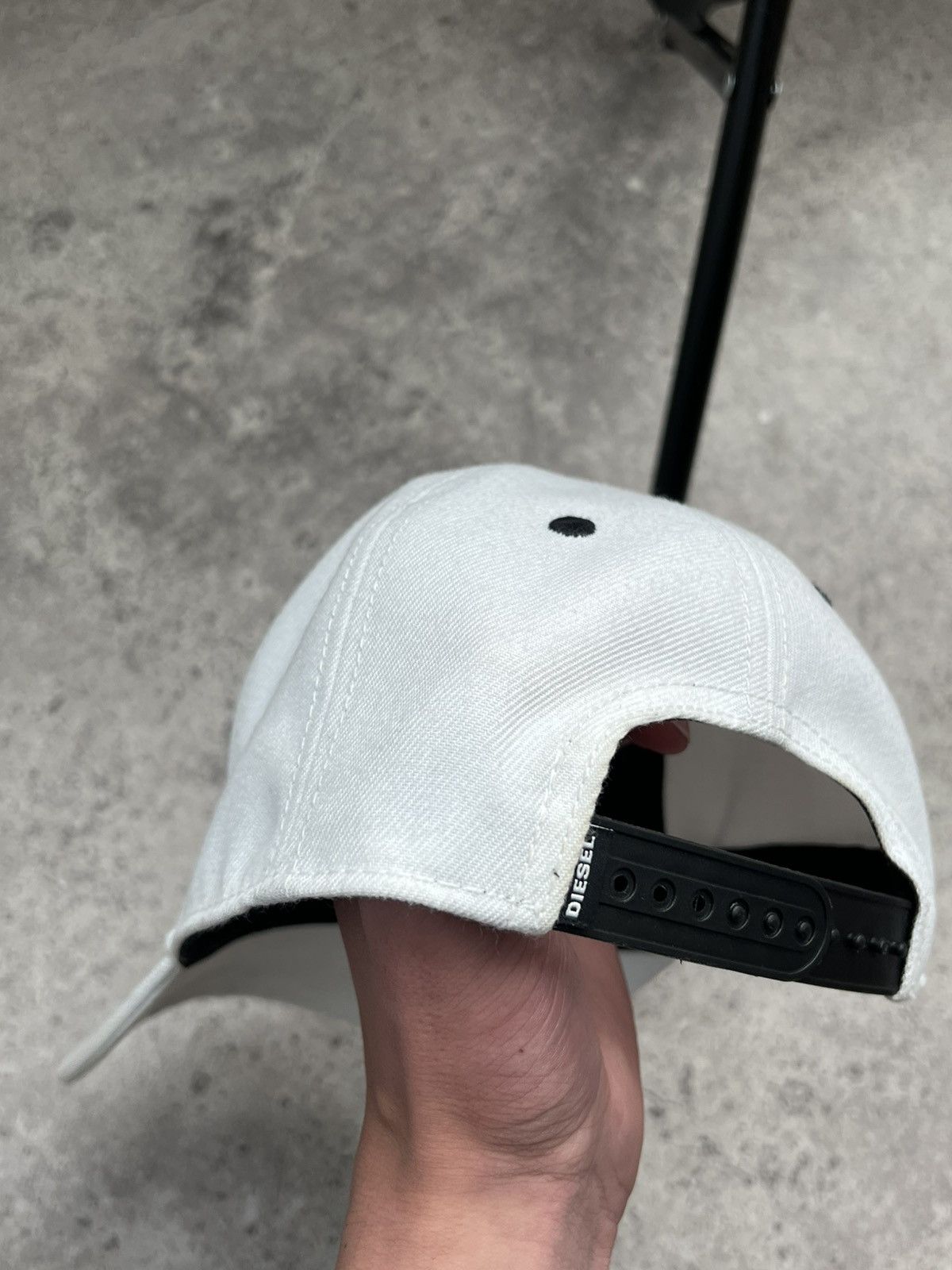 Diesel × Vintage Diesel Washed Cap Y2K Size ONE SIZE - 5 Thumbnail
