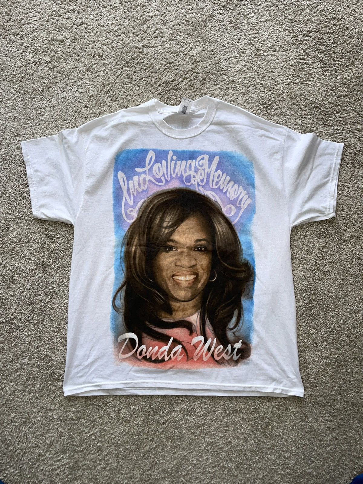 IN LOVING popular MEMORY OF DONDA WEST/ROBERT KARDASHAIN TSHIRT