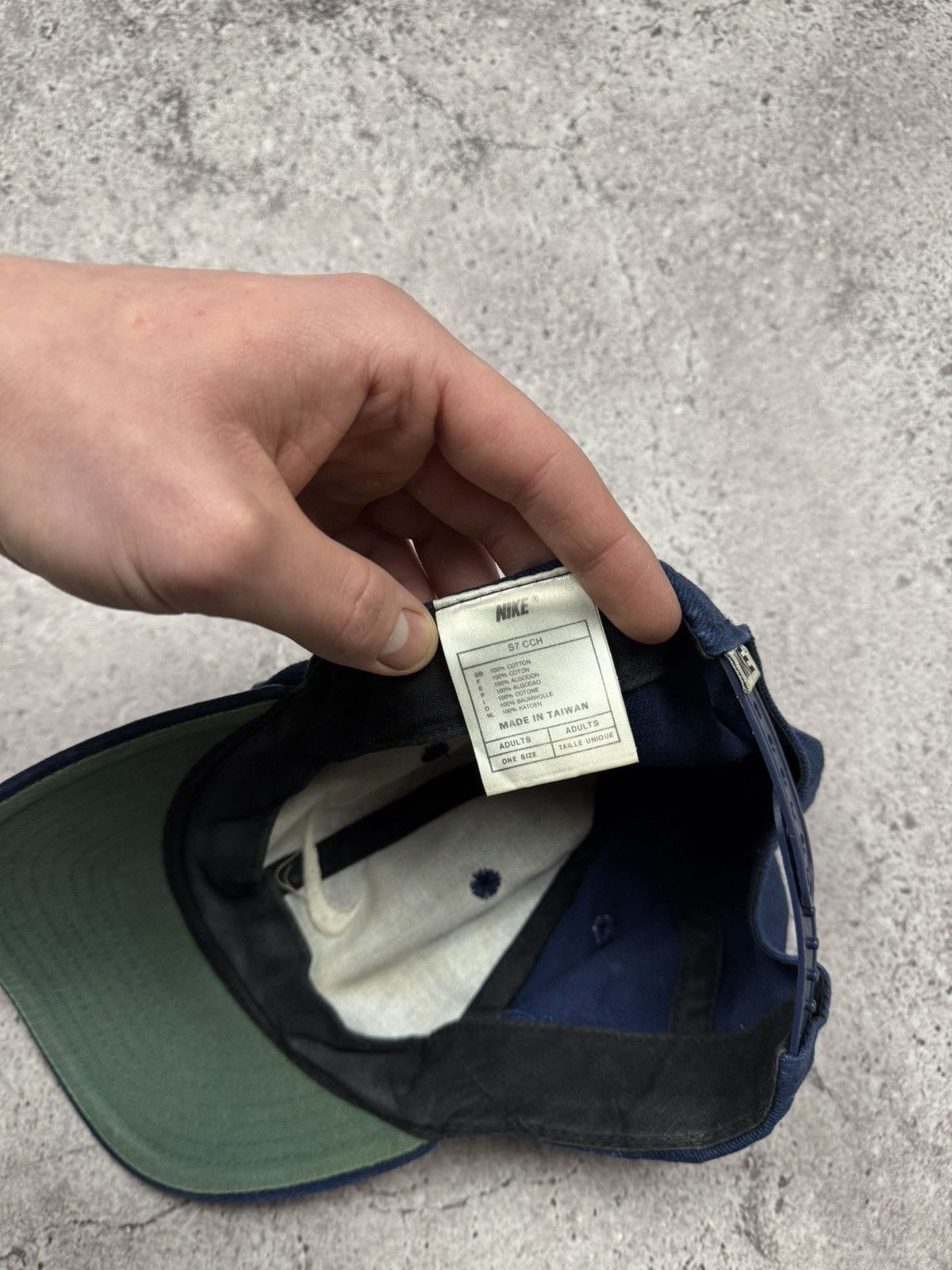 Nike 00’s Nike Vintage Y2K USA Swoosh Cap Hat Japanesse style Size ONE SIZE - 5 Thumbnail