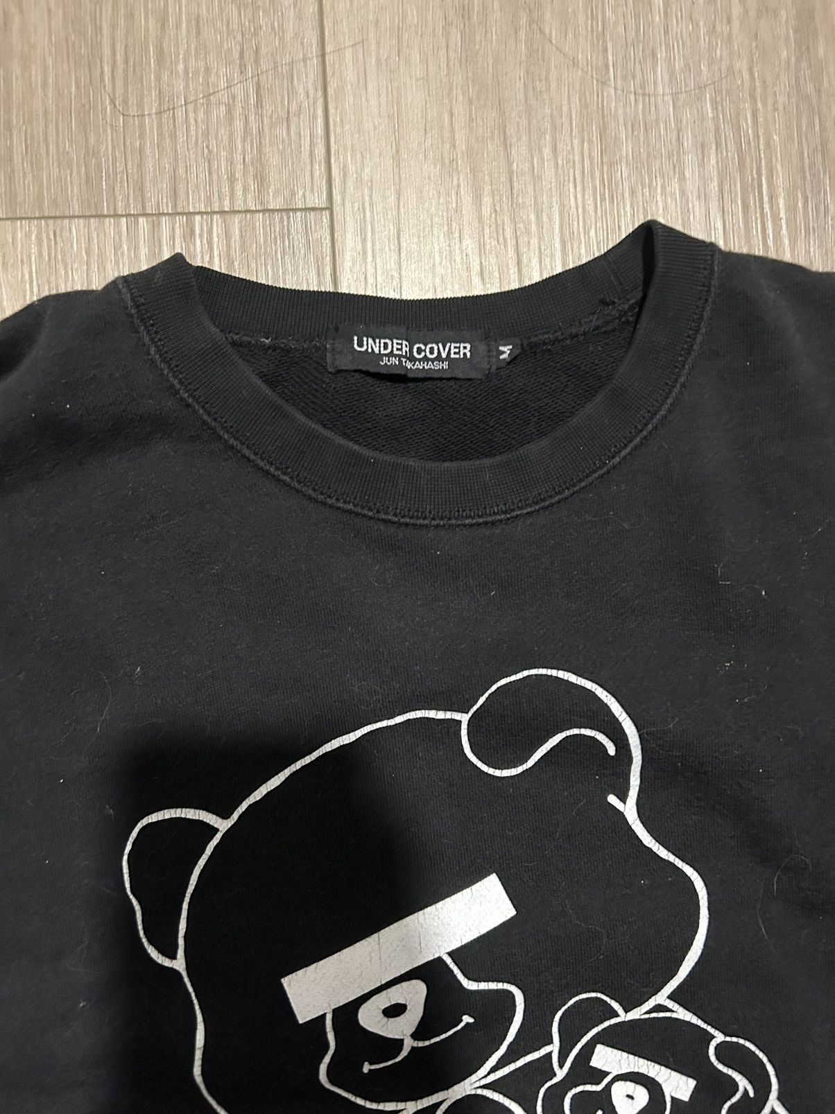 Jun Takahashi × Undercover Undercover Bear Crewneck Size US M / EU 48-50 / 2 - 2 Thumbnail