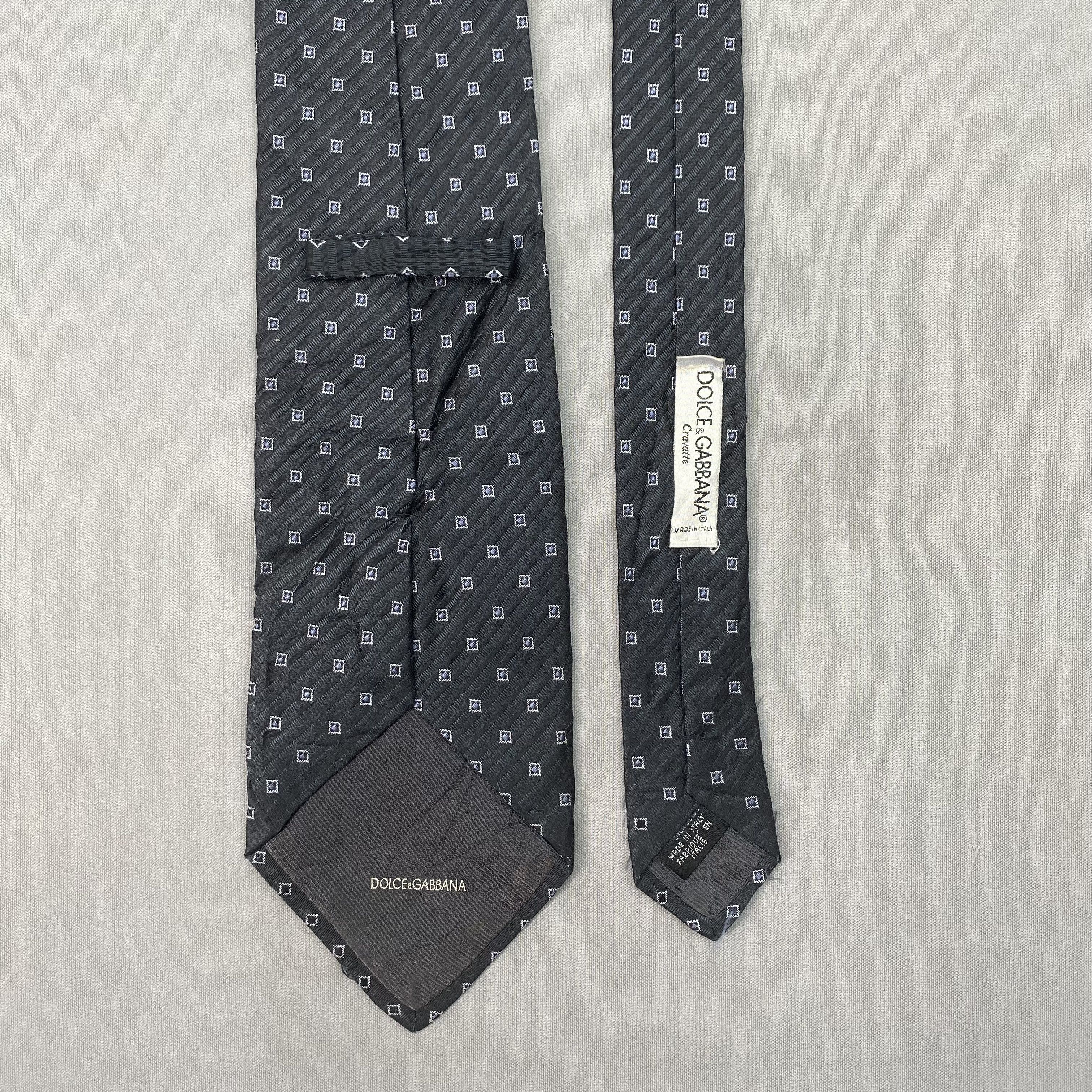 Dolce & Gabbana Vintage Dolce & Gabbana SILK Necktie Cravate Pure Silk Size ONE SIZE - 6 Thumbnail