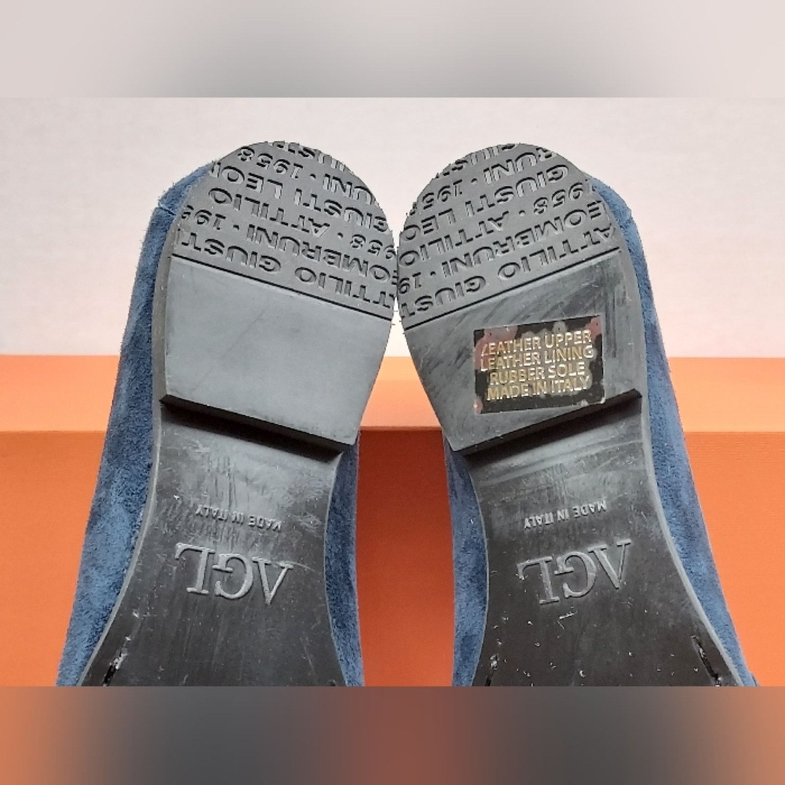 AGL AGL Womens Sapphire Suede Flat Shoes Size6.5 Size US 6.5 / IT 36.5 - 11 Thumbnail