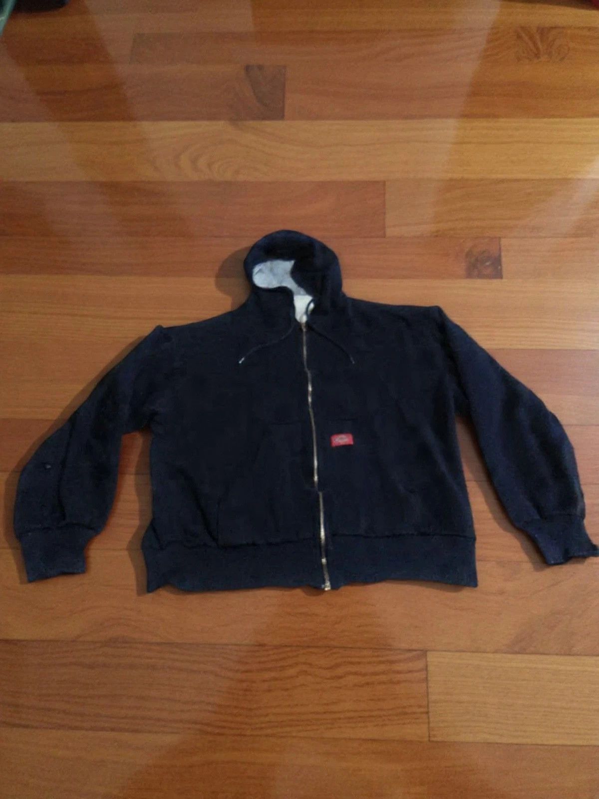 Dickies Dickies Medium Distressed Hoodie Blue Zip Size US M / EU 48-50 / 2 - 1 Thumbnail