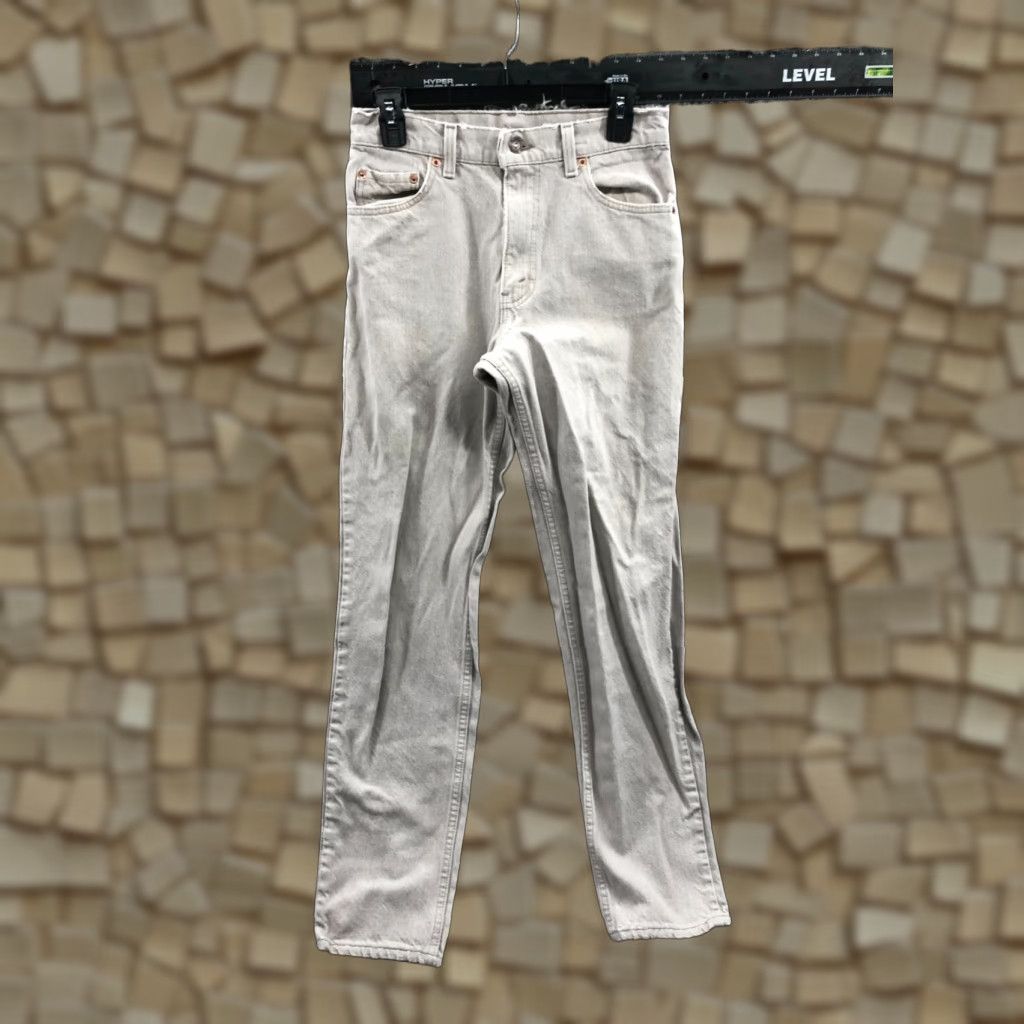 Levi's Levi's 550 Jeans Adult 30x32 Gray Relaxed Tapered Denim 5-Pocket USA Mens Size US 30 / EU 46 - 1 Thumbnail
