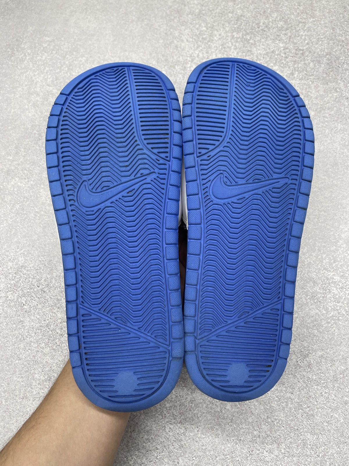 Nike Mens Nike Slides Flip Flops Blue/White Size 42.5 27cm Size US 9 / EU 42 - 5 Thumbnail