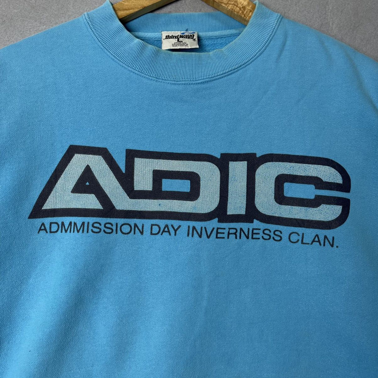 Vintage 90s ADIC Third Wave Crewneck Sweatshirt Size US L / EU 52-54 / 3 - 3 Thumbnail