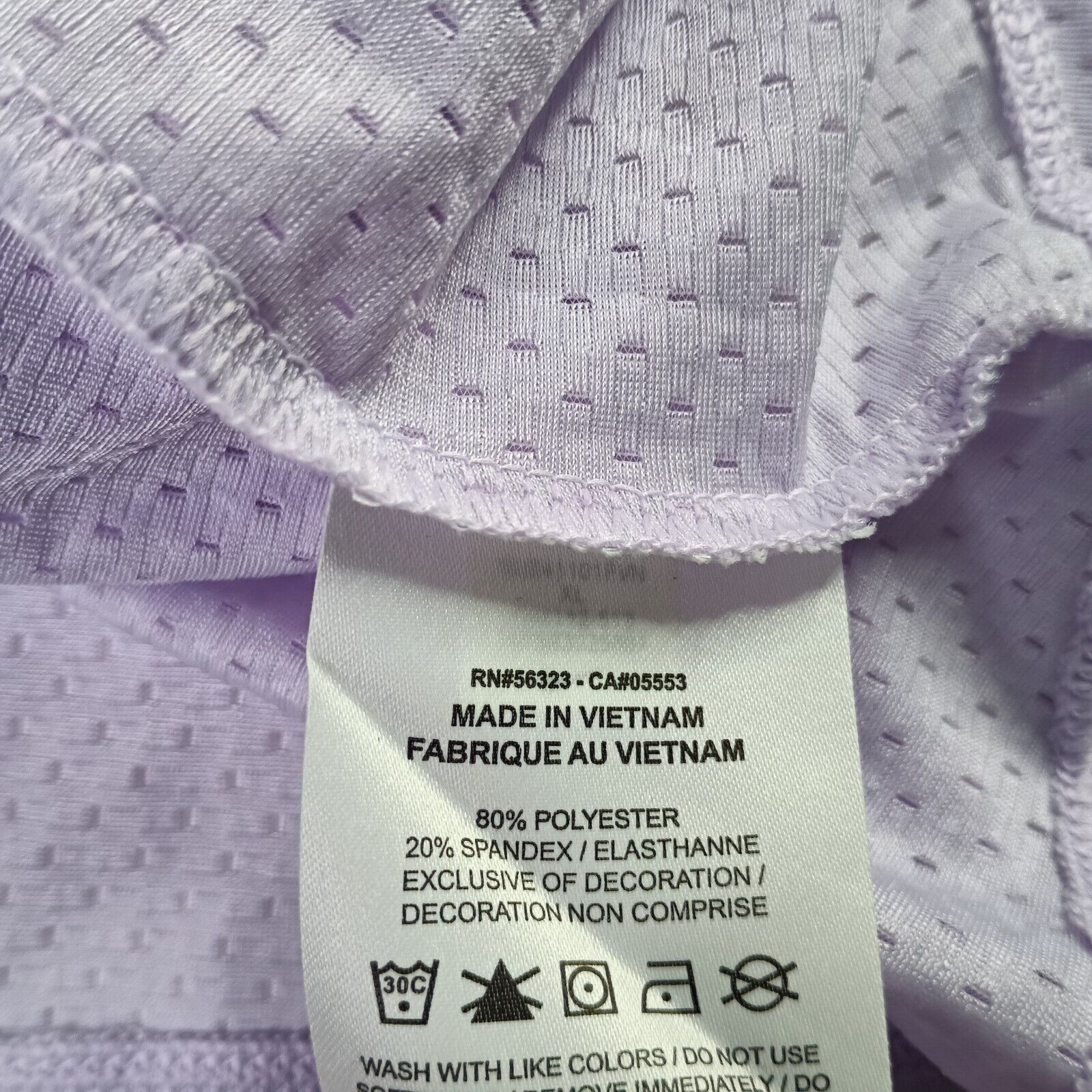 Nike Women's Nike Breathe Dri-FIT Cropped Tank Top Size XL Purple Size XL / US 12-14 / IT 48-50 - 5 Thumbnail