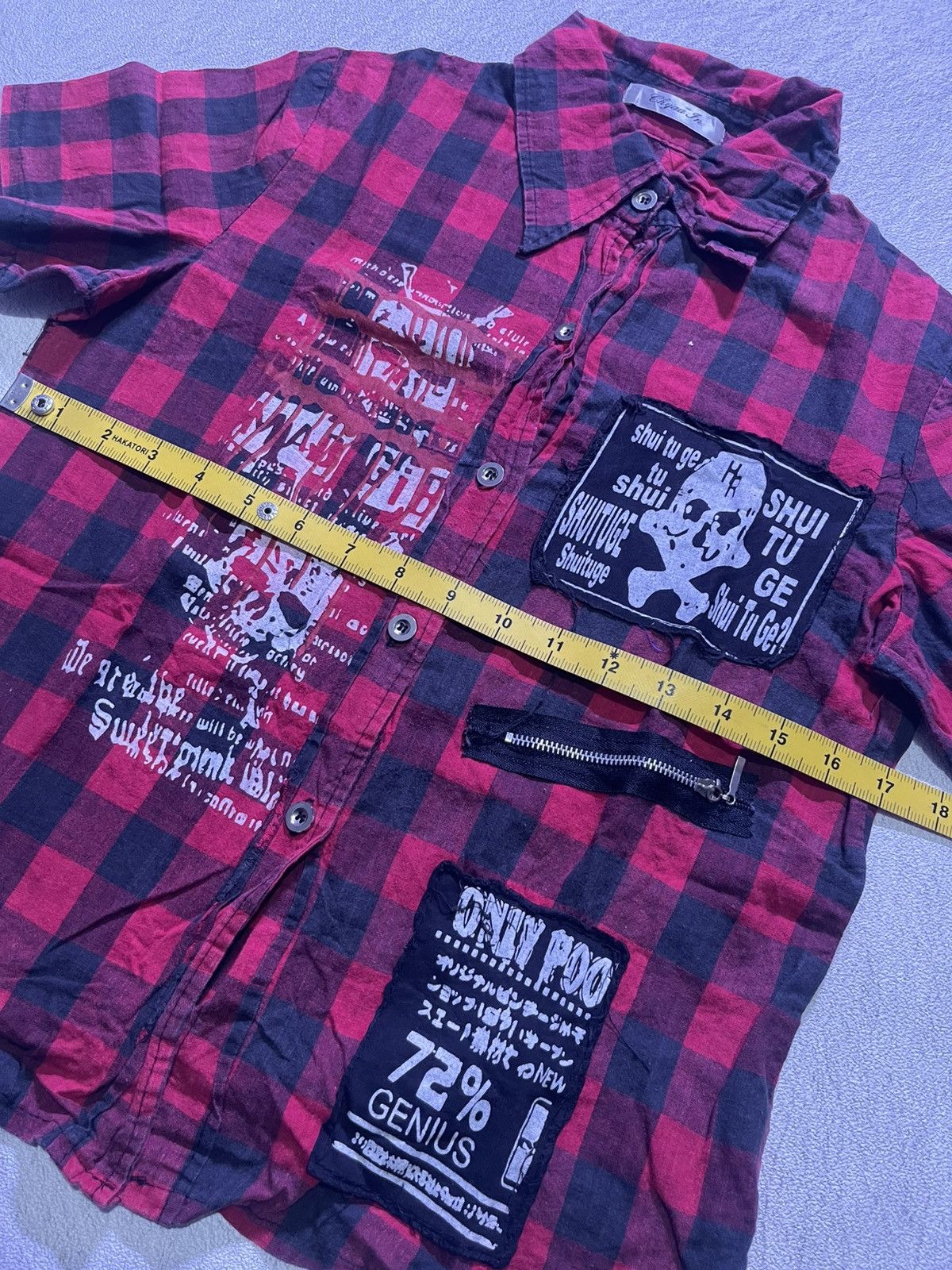 Hysteric Glamour Y2K EHYAN IN short sleeve shirt Size S / US 4 / IT 40 - 10 Thumbnail