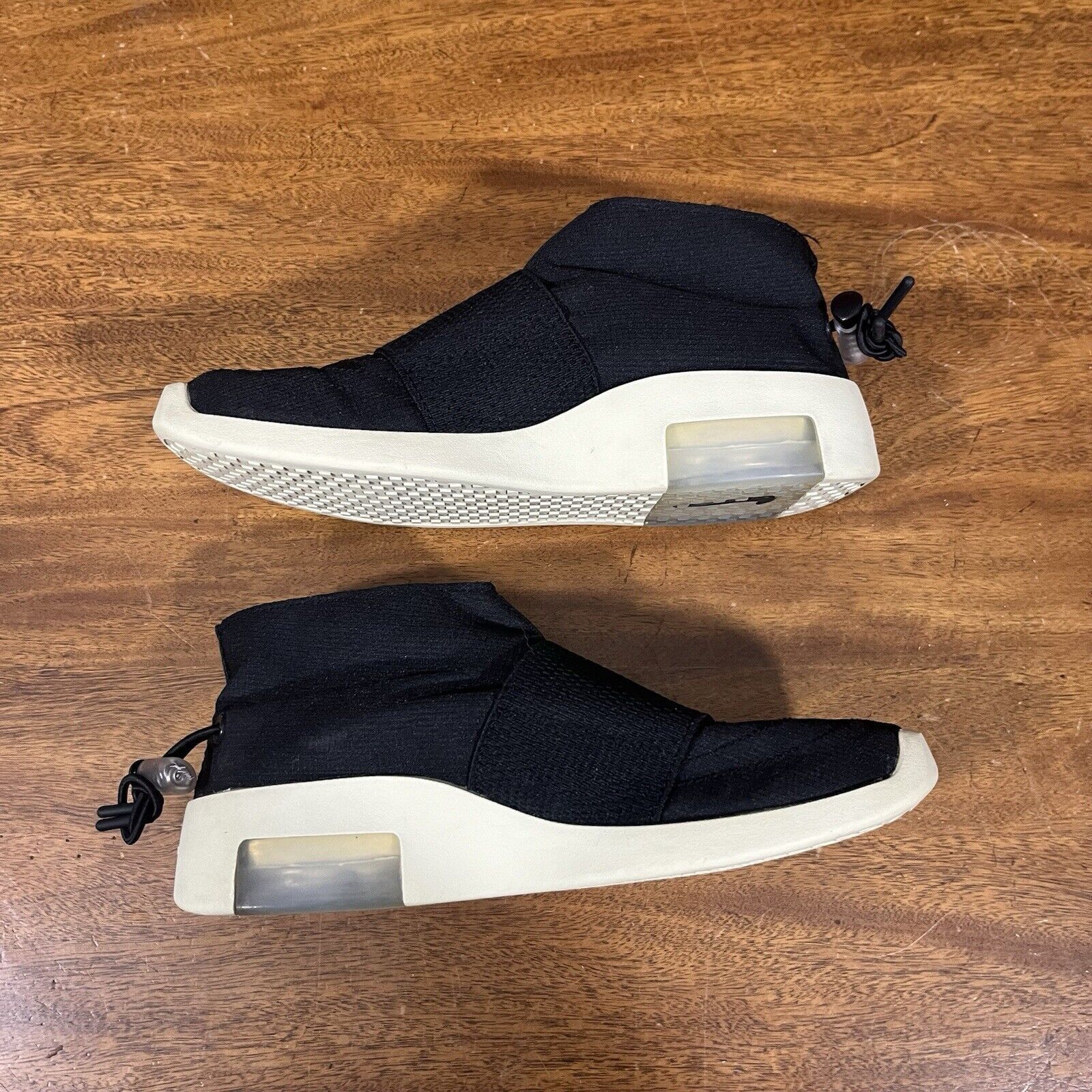 Nike Size 4 - Nike Air Fear Of God Moc Black Size US 5.5 / IT 35.5 - 3 Thumbnail