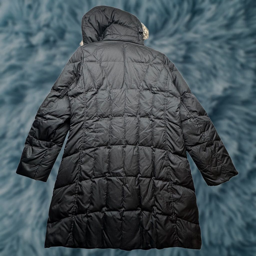 Eddie Bauer Eddie Bauer Lodge Down Parka Fur Trim Hooded Jacket Womens Large Black Quilted Parka Jacket Long Sleeve Zip Pockets Vintage No Size L / US 10 / IT 46 - 1 Thumbnail