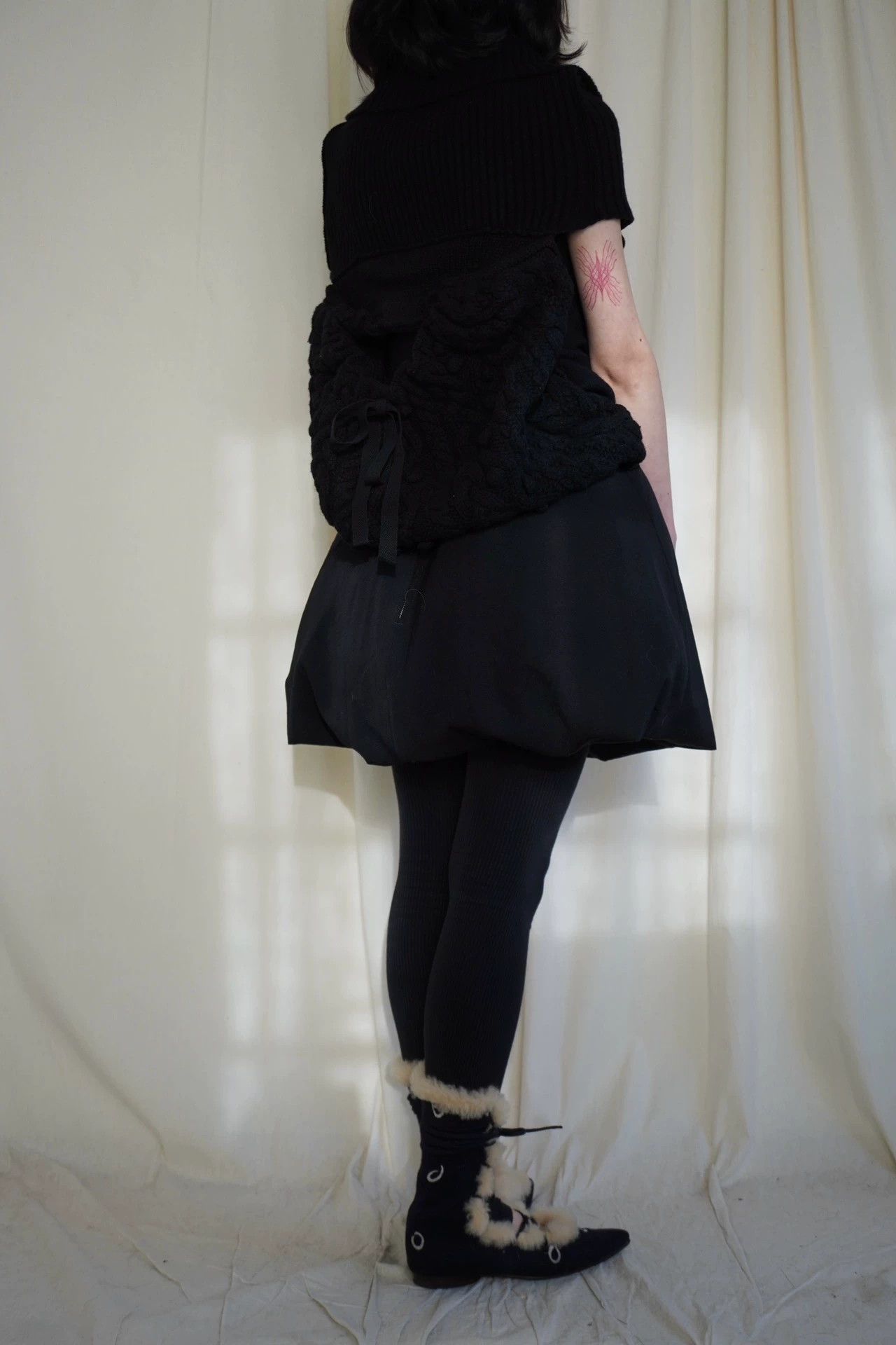 Yohji Yamamoto Yohji Yamamoto 1990AW Padded Short Bubble Skirt 9/10 XS Size 25" / US 0 / IT 36 - 4 Thumbnail
