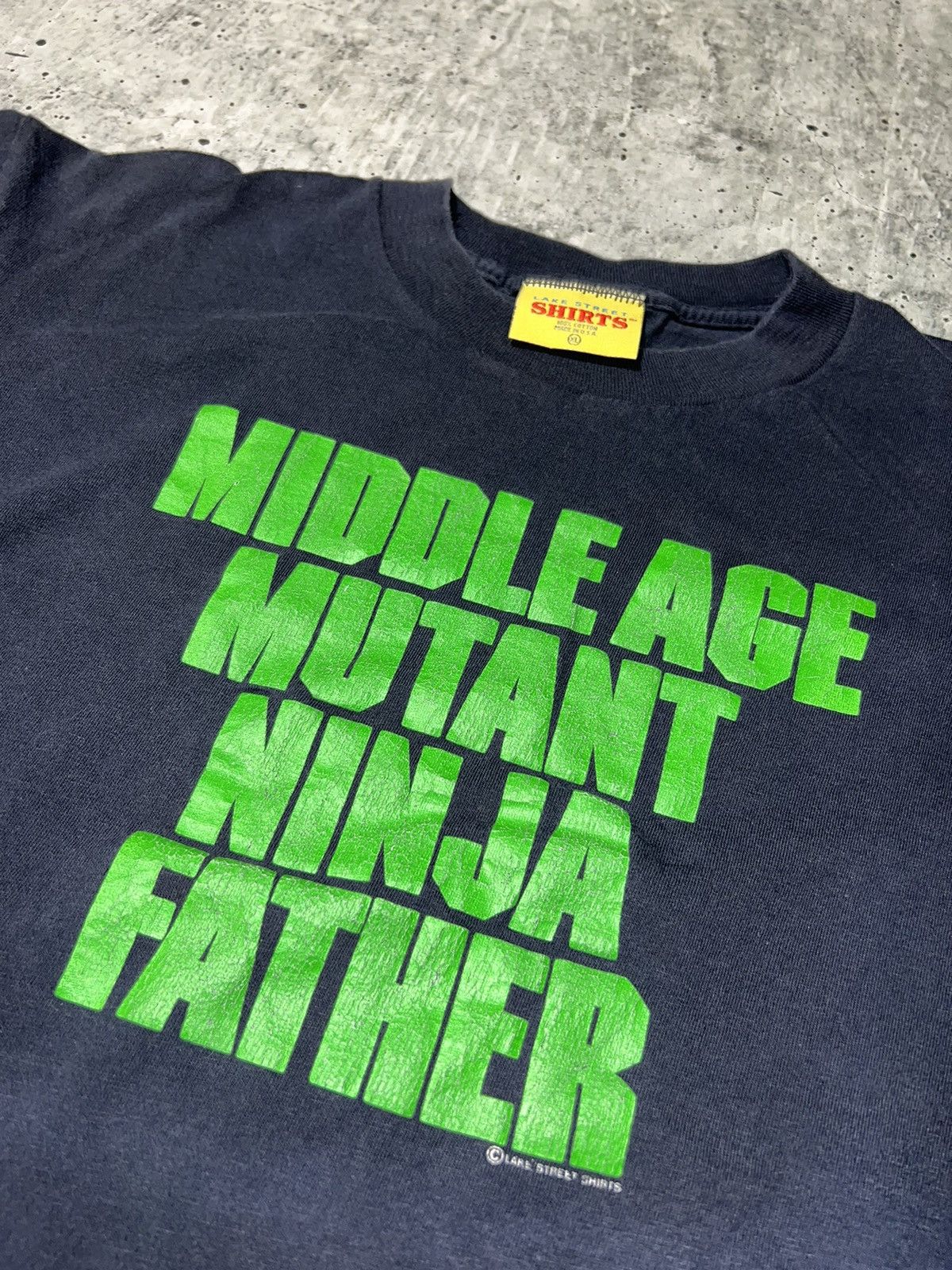 Vintage Vintage 90s Funny Saying Graphic Tee Size US XL / EU 56 / 4 - 2 Thumbnail