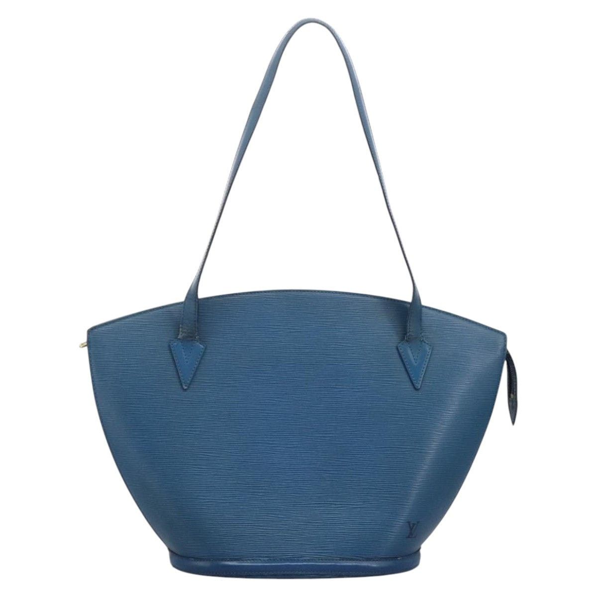 Louis Vuitton LOUIS VUITTON Epi Saint Jacques Shopping Shoulder Bag Blue Size ONE SIZE - 2 Thumbnail