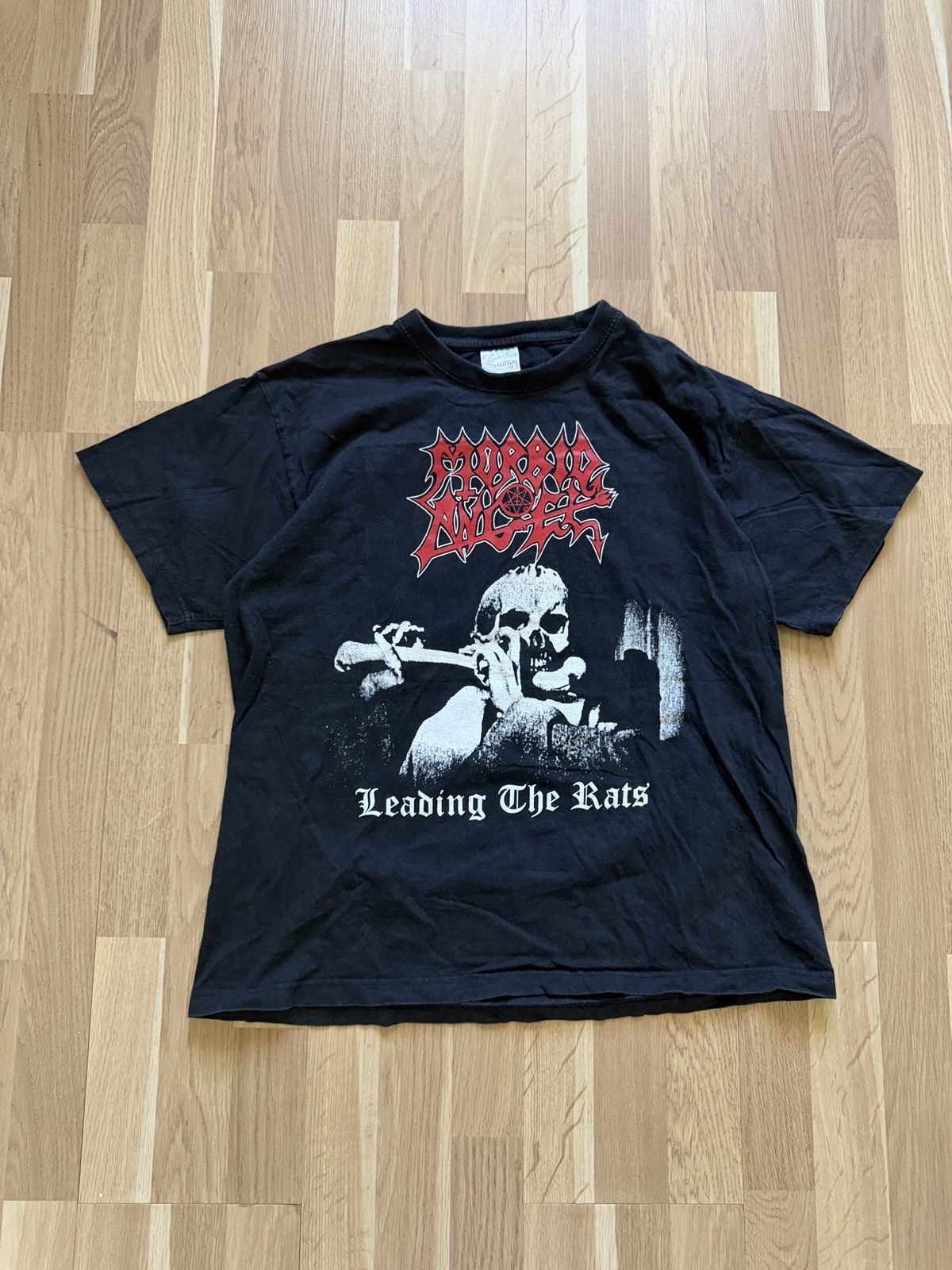 Vintage Mobrid Angel vintage t shirt rock 2005 leading the rats Size US L / EU 52-54 / 3 - 1 Thumbnail