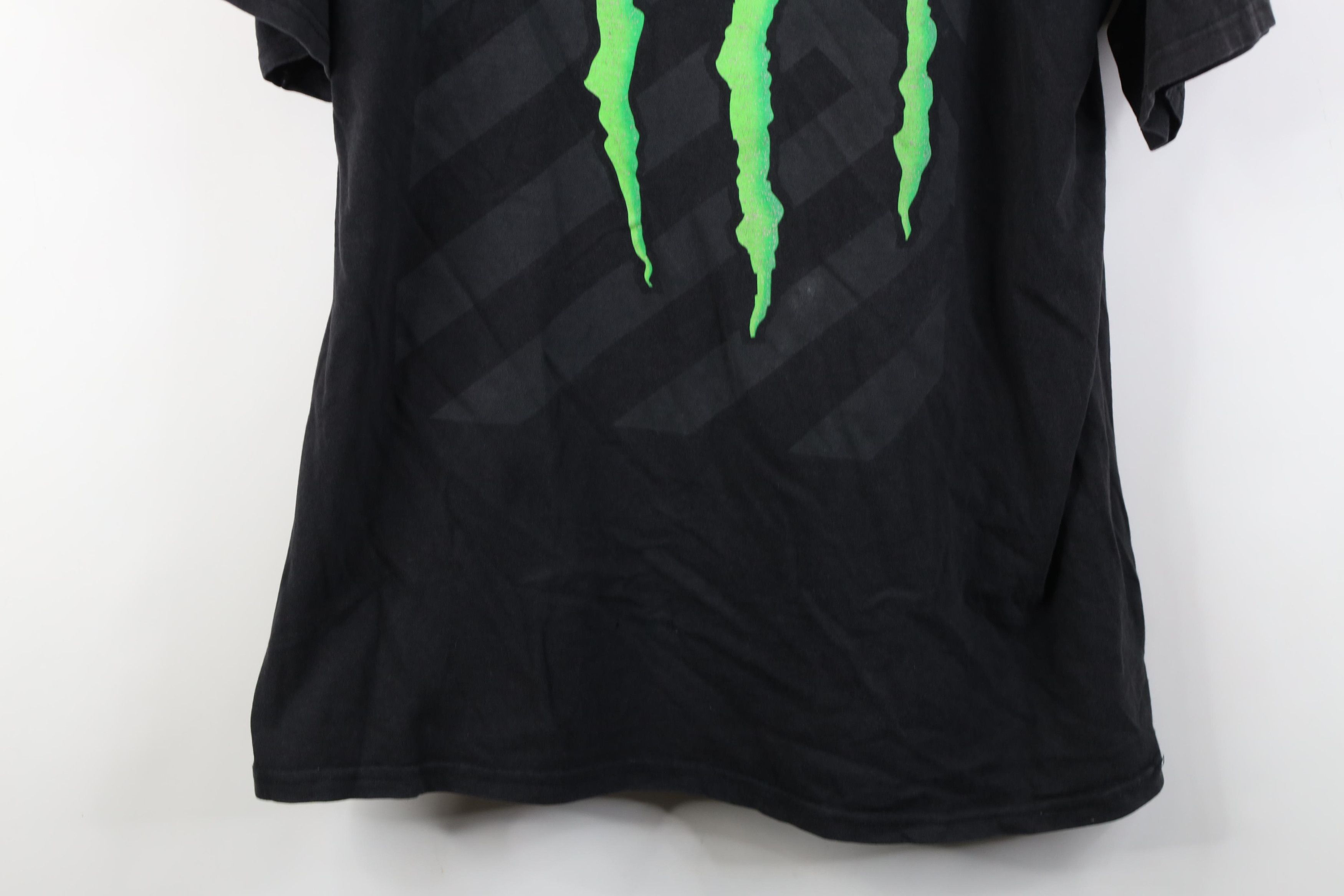 Vintage Vintage Monster Energy Drink Big Logo Short Sleeve T-Shirt Size US XL / EU 56 / 4 - 3 Thumbnail