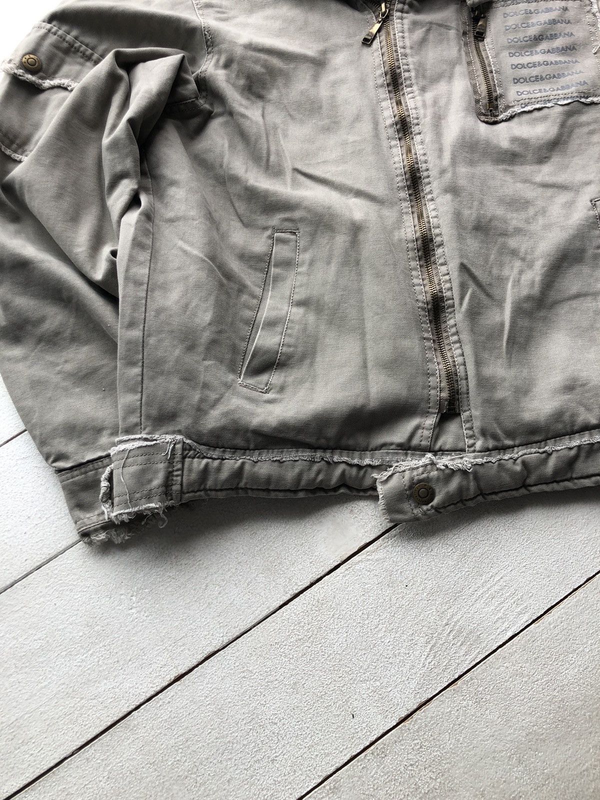 Vintage Very Rare Vintage Dolce&Gabbana Military Multi Pocket Jacket Size US L / EU 52-54 / 3 - 4 Thumbnail
