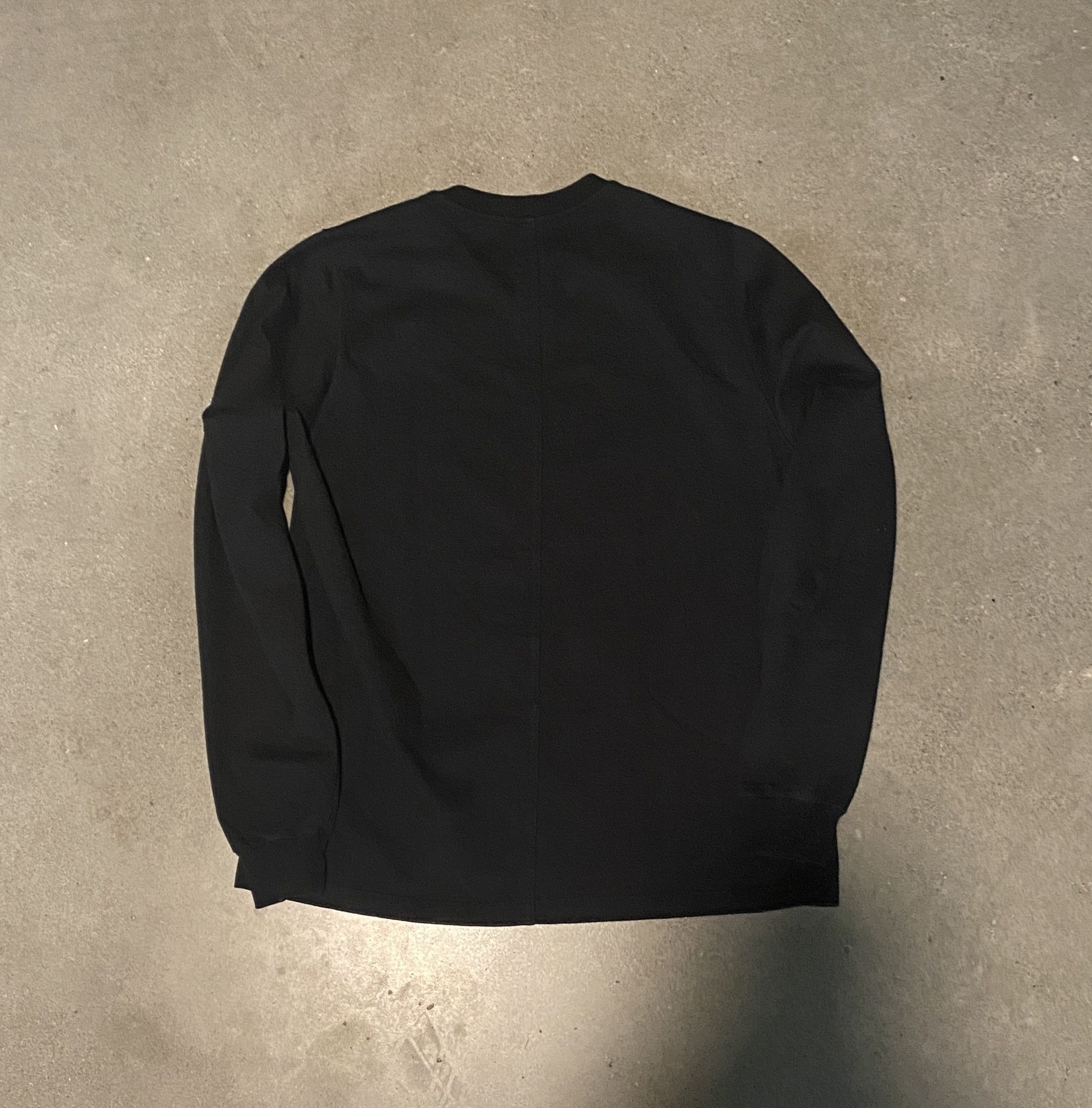 Rick Owens Rick Ownes Black Sweatshirt Size US S / EU 44-46 / 1 - 3 Thumbnail
