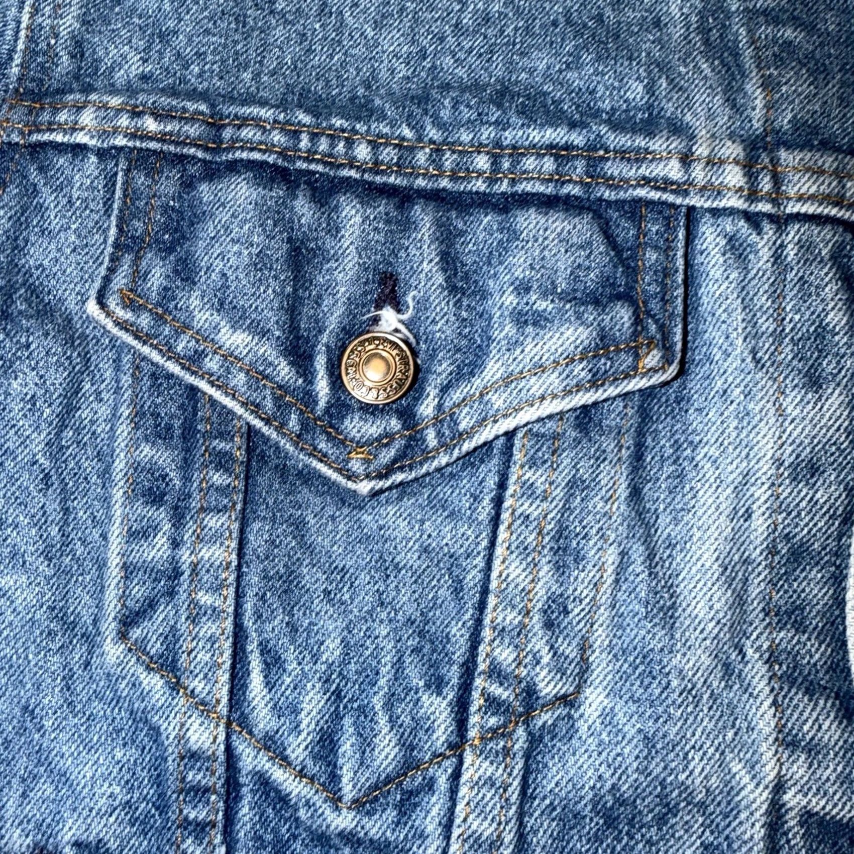 Levi's Levi's Trucker Jacket Denim 80s Vintage Mens Size 46 Regular Blue 70506-0214 Size US S / EU 44-46 / 1 - 3 Thumbnail
