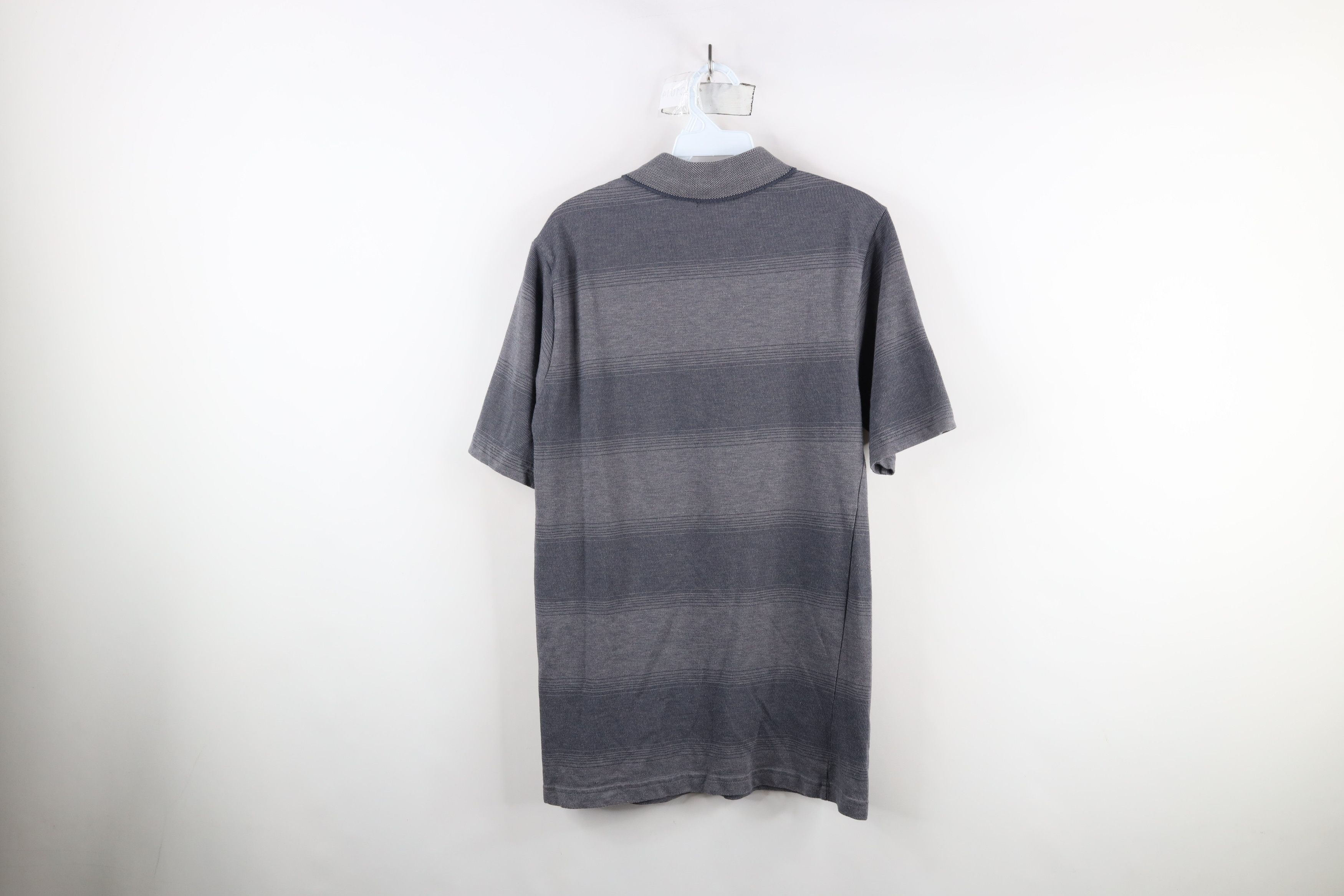 Vintage Vintage 90s Streetwear Striped Knit Collared Golf Polo Shirt Size US S / EU 44-46 / 1 - 9 Thumbnail