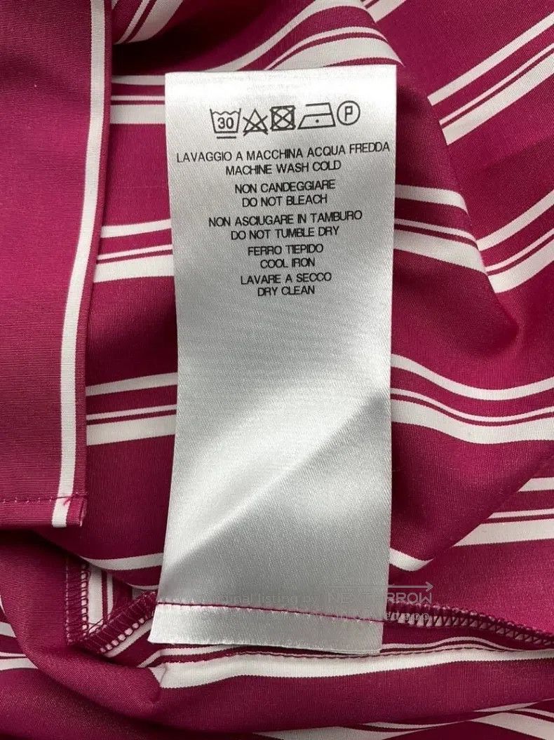 Raf Simons Raf Simons 22ss sleeve label silver buckle plaid short tee Size US S / EU 44-46 / 1 - 7 Thumbnail
