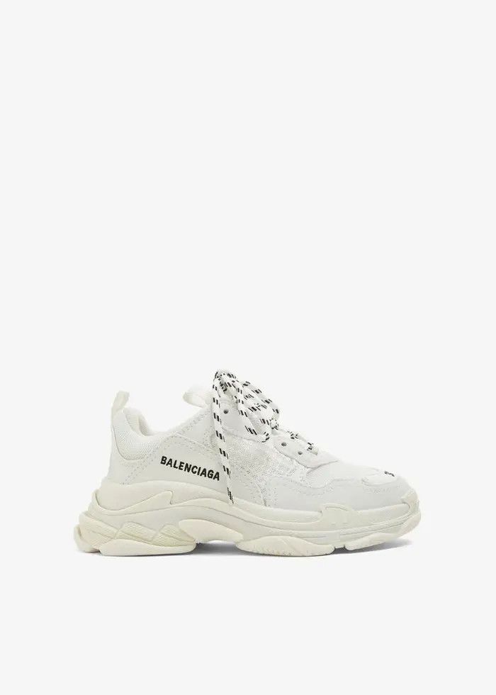 Balenciaga o1la1rc1a1125 Size: KIDS 29 / Triple S Sneakers in White Size US 5 / EU 37 - 1 Thumbnail