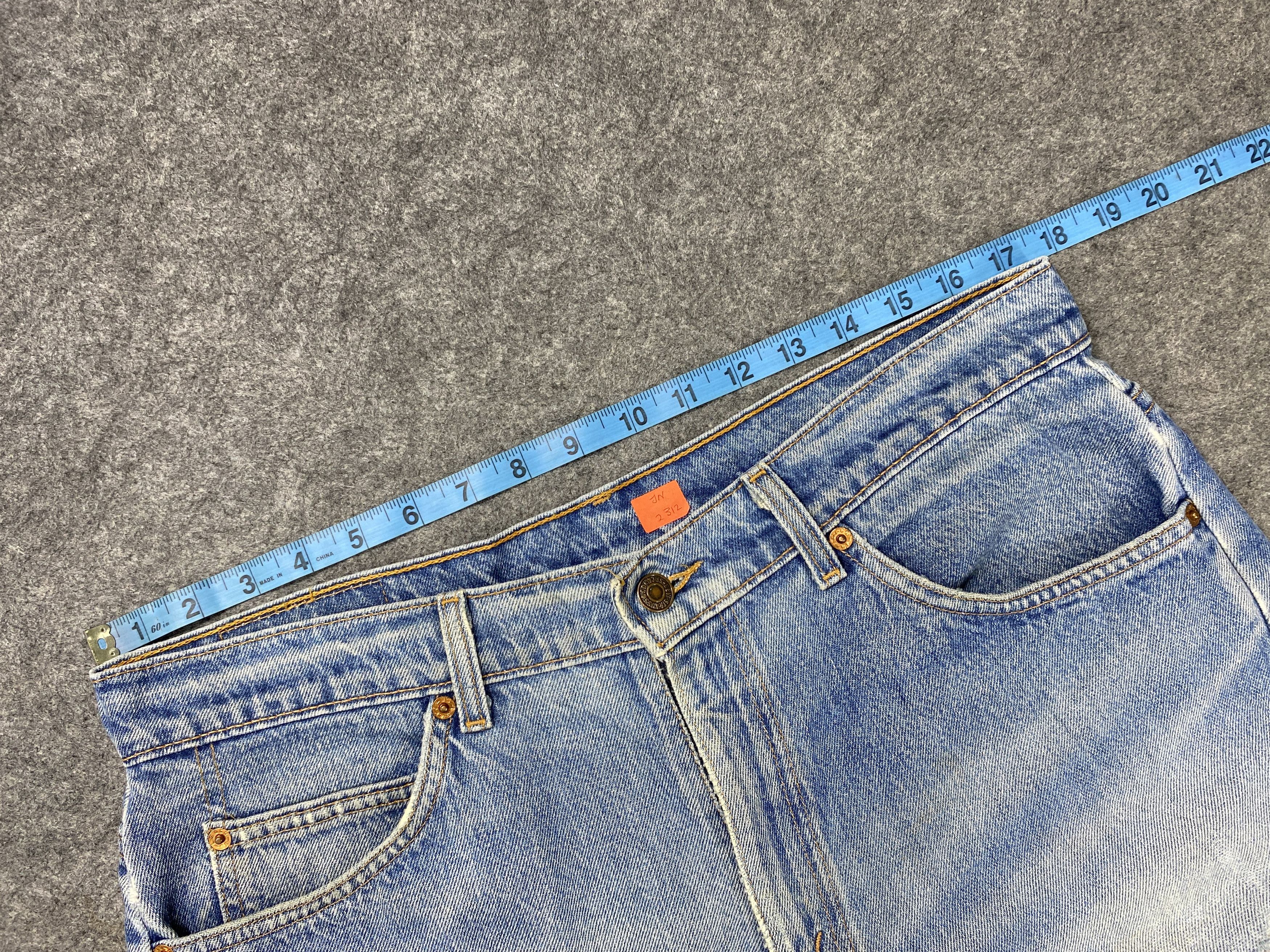 Levi's Distressed Blue Vintage Levi's 612 Orange Tab 35x29 -JN2312 Size US 35 - 5 Thumbnail