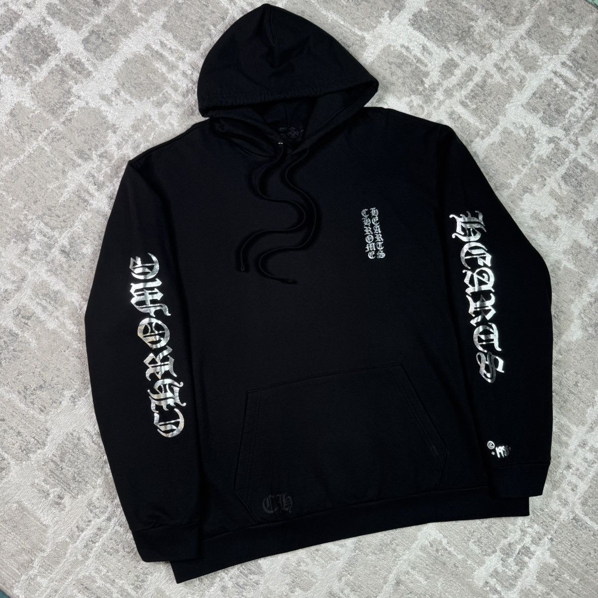 Chrome Hearts 1988 foil letters sleeve pullover hoodie Size US XXL / EU 58 / 5 - 1 Thumbnail