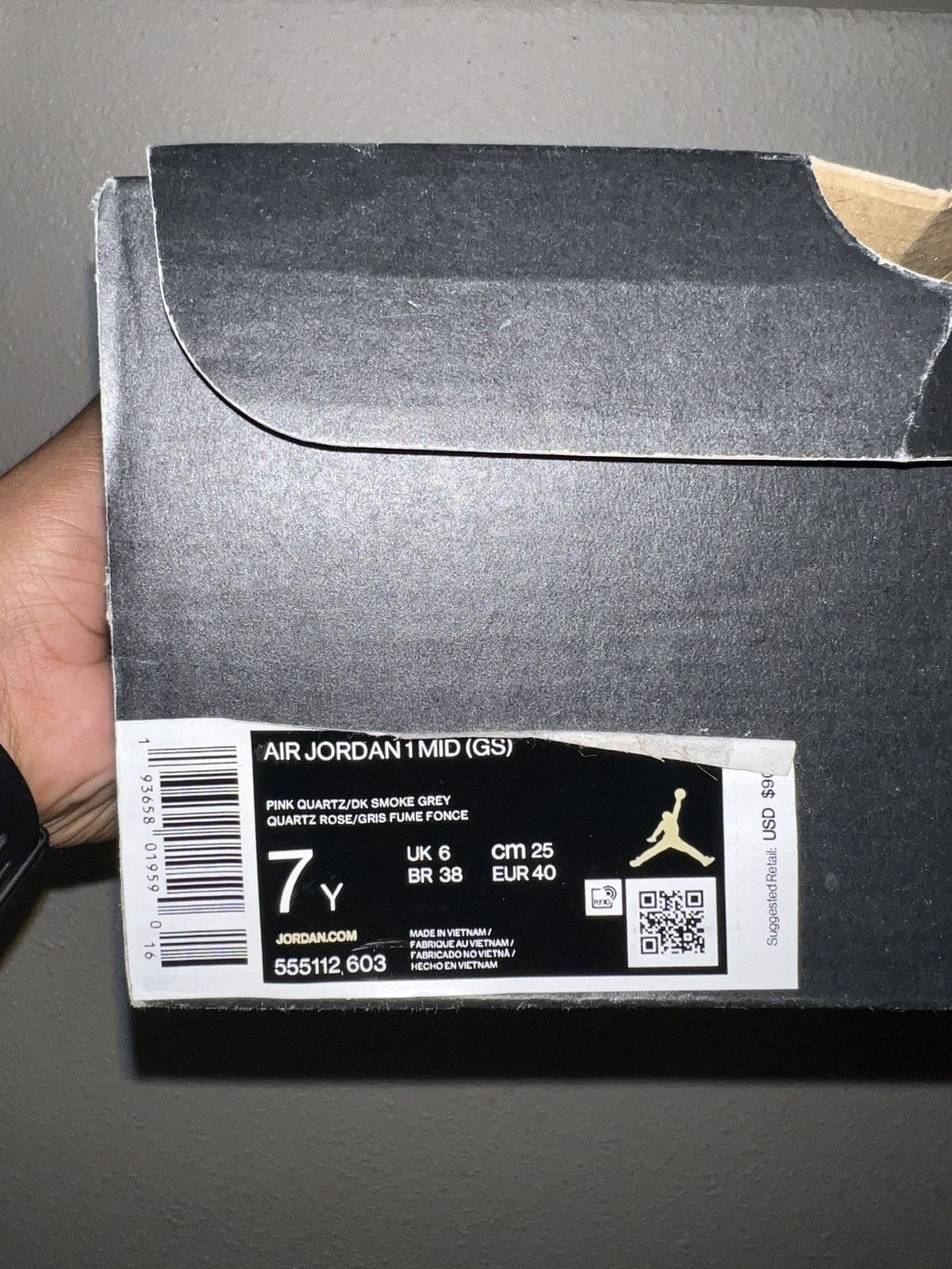 Jordan Brand AIR JORDAN 1 MID (GS) Size US 7 / IT 37 - 14 Thumbnail
