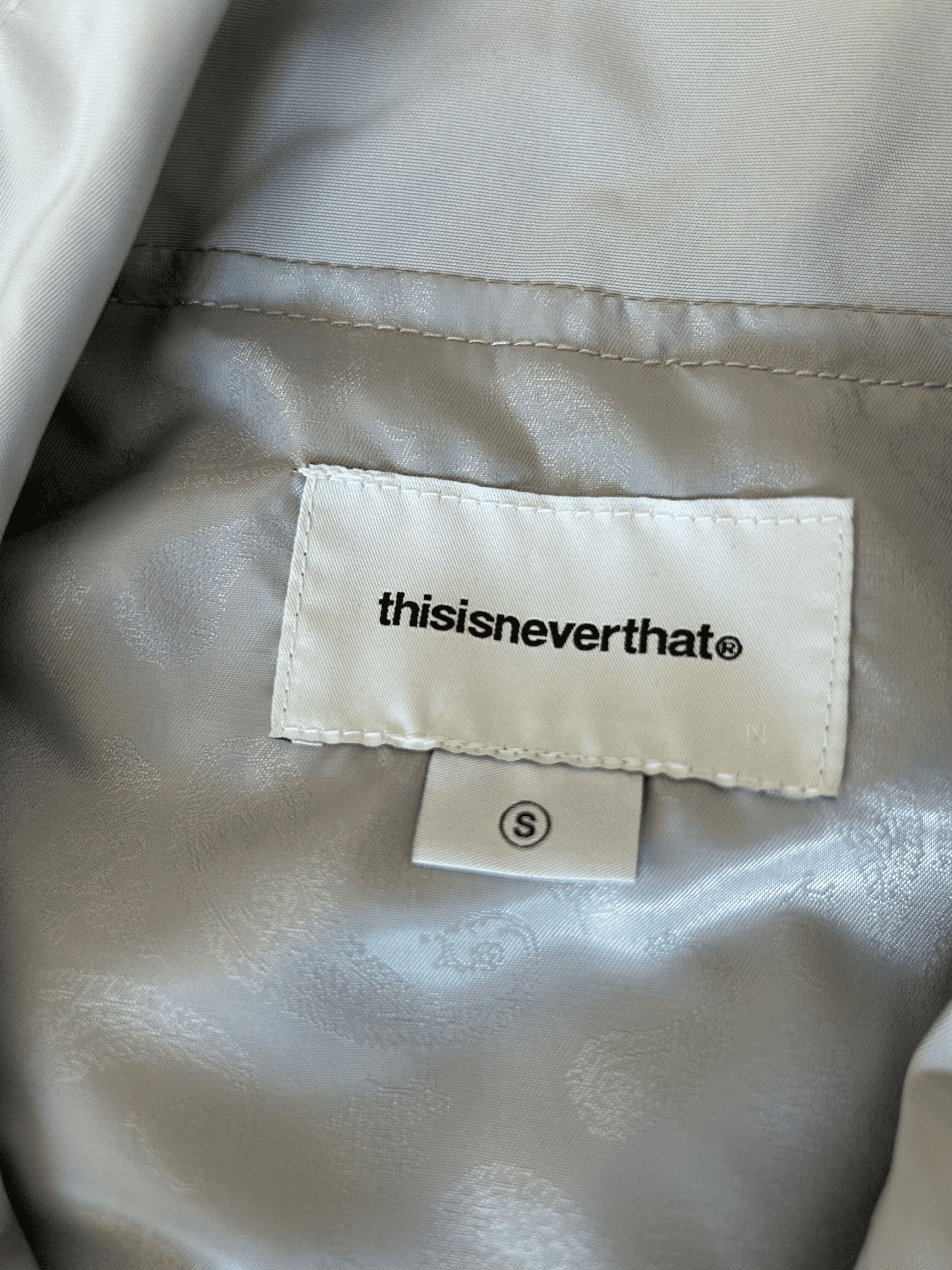 thisisneverthat [thisisneverthat] INTL. Team Jacket (GREY) Size US S / EU 44-46 / 1 - 7 Thumbnail