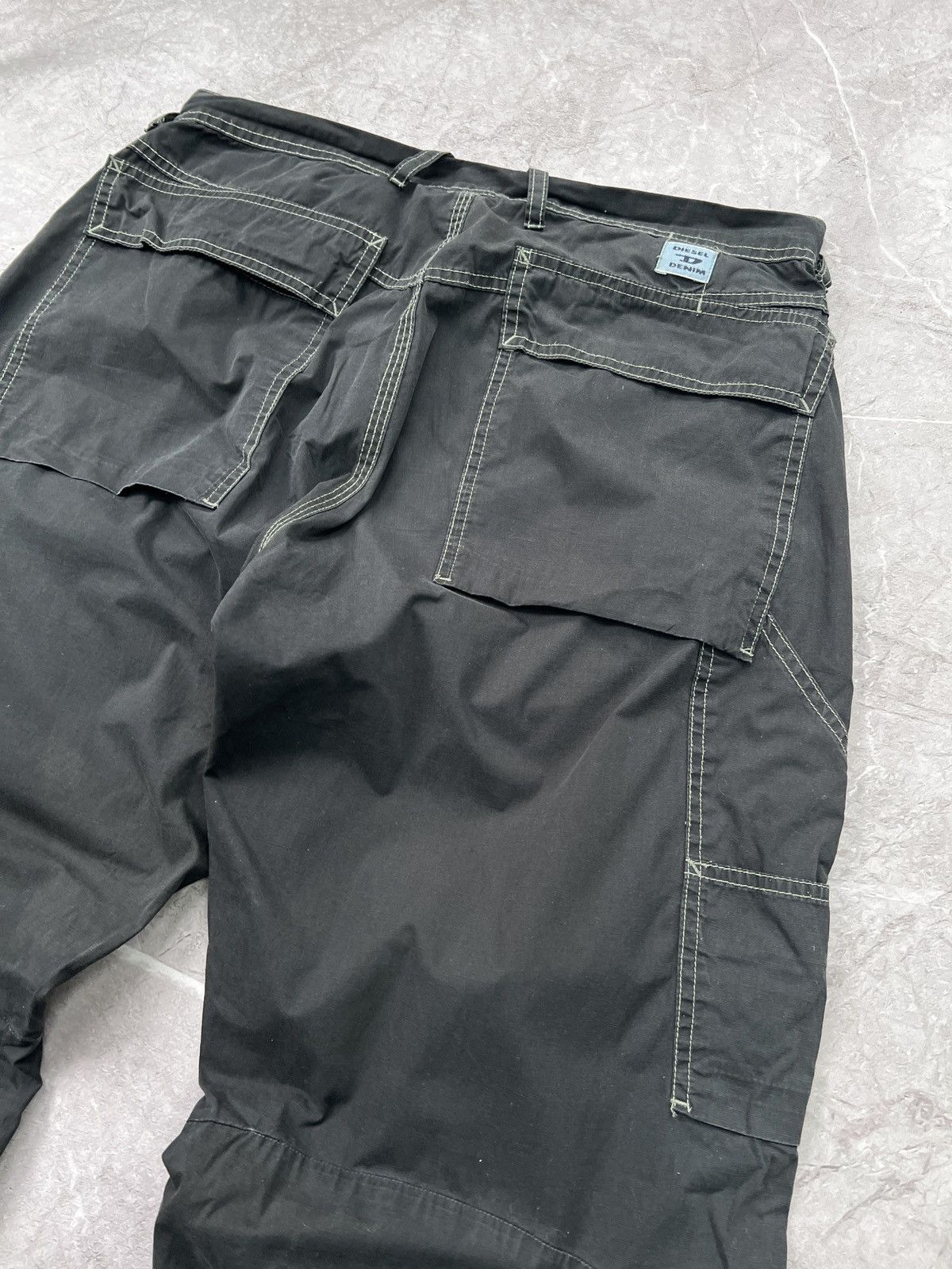 Designer × Diesel × Vintage Vintage Diesel Pants rare hype baggy jeans Size US 31 - 12 Thumbnail