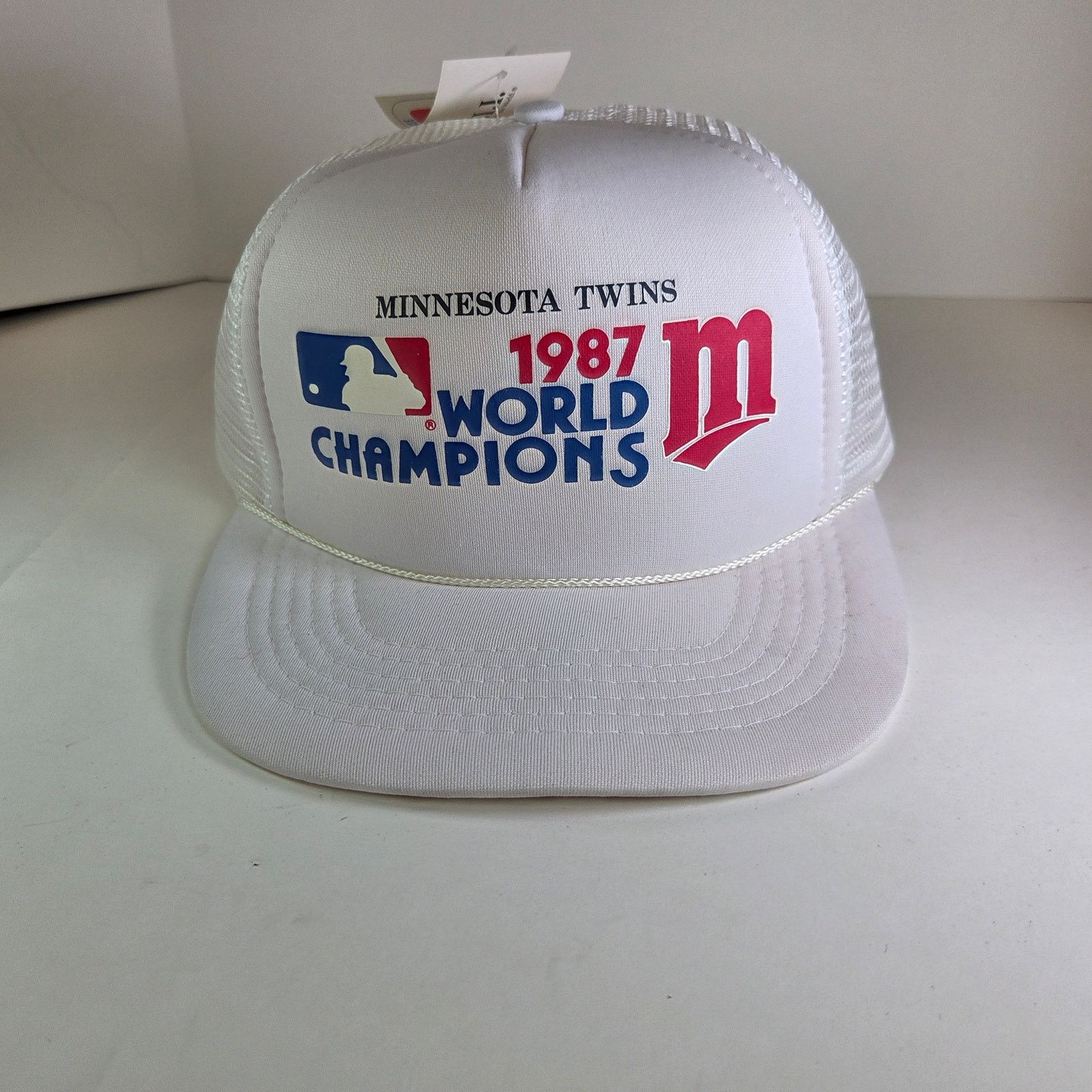 Other MN Twins 1987 World Champions Snapback Trucker Hat M/L Size ONE SIZE - 6 Thumbnail