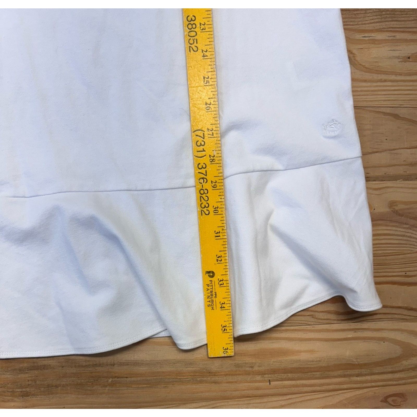 Southern Tide Southern Tide Lyla Knit Marina White Flutter Dress Women’s M Size M / US 6-8 / IT 42-44 - 8 Thumbnail