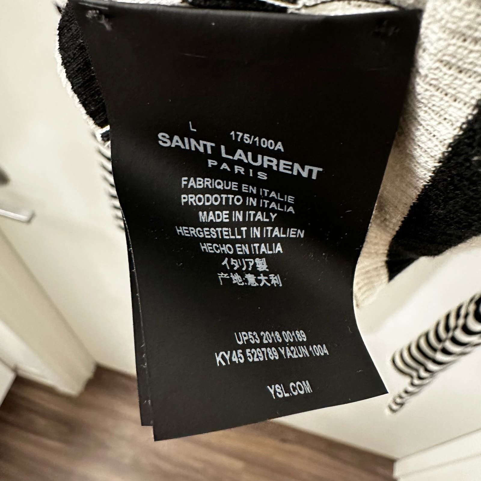 Saint Laurent Paris Classic Yves Saint Laurent Lightweight Turtleneck Sweater Size US L / EU 52-54 / 3 - 6 Thumbnail