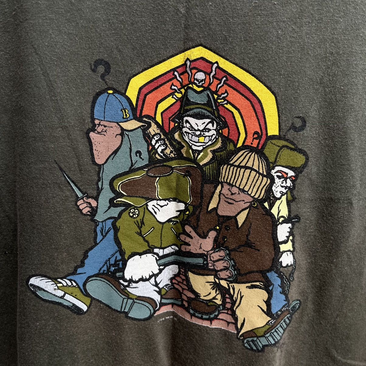 Vintage Vintage 90s KIK WEAR tee graphic artwork Size US XL / EU 56 / 4 - 4 Thumbnail