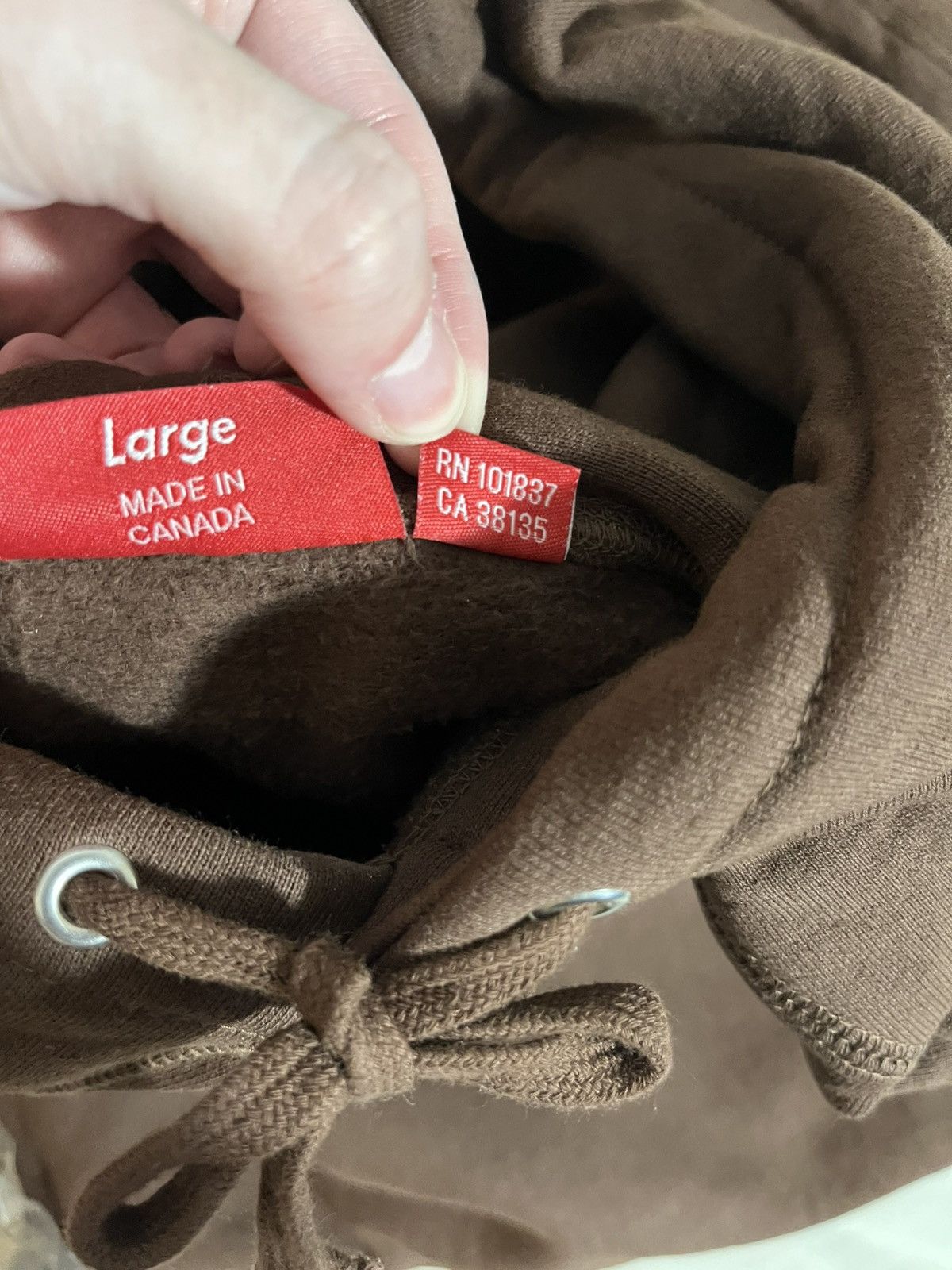 Supreme Supreme bandana box logo hoodie brown Size US L / EU 52-54 / 3 - 5 Thumbnail