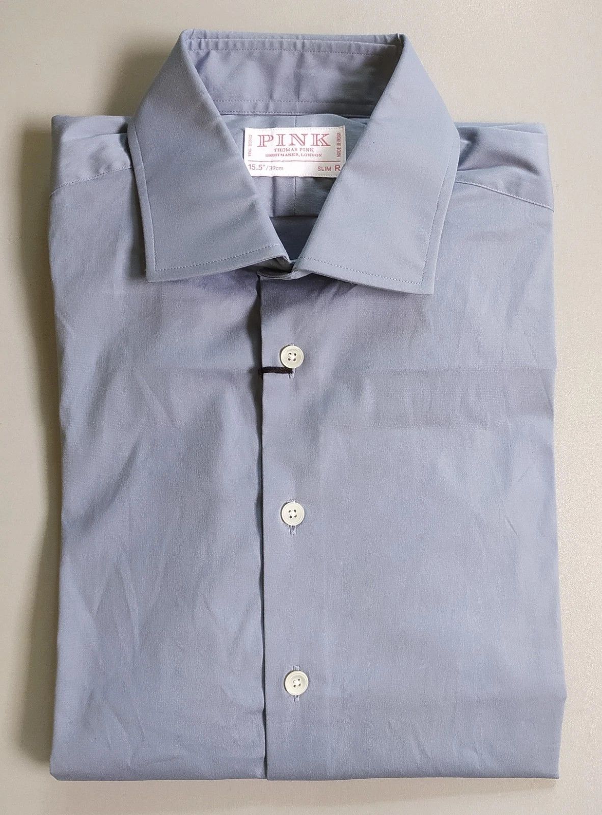 Thomas Pink Formal Slim Fit plain poplin Shirt T 0013 -  www.rajagirimanappuram.com