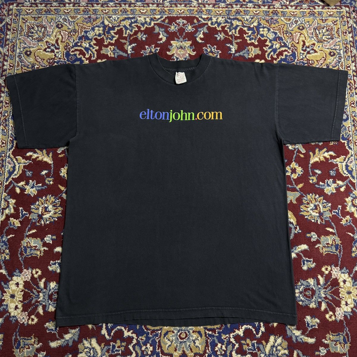 Band Tees Vintage 90s-00s Elton John EltonJohn.com Promo Band tee y2k Size US L / EU 52-54 / 3 - 3 Thumbnail