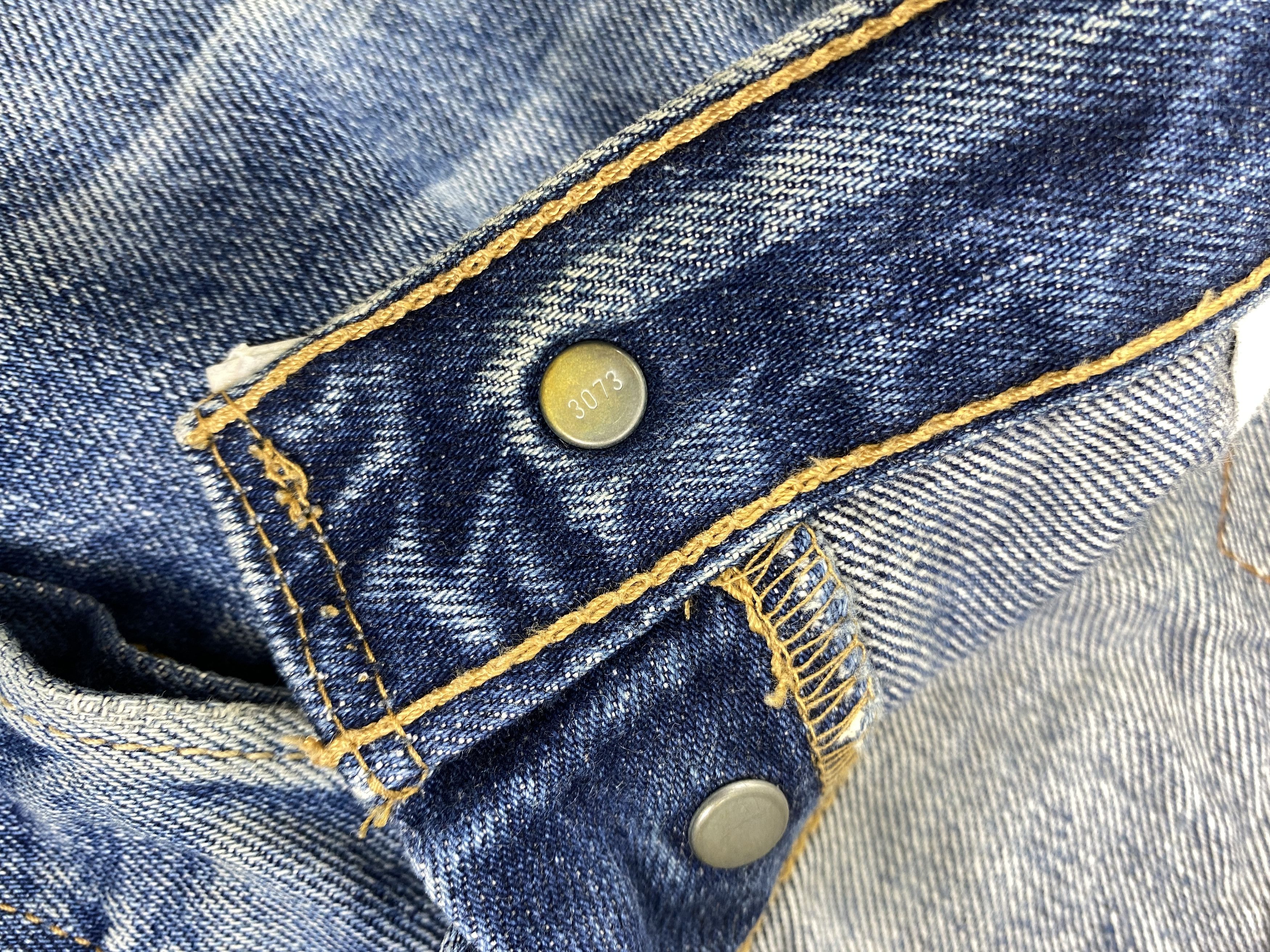 Levi's Faded Blue Vintage Levis 501 Jeans 30x13 - JN3032 Size US 30 / EU 46 - 6 Thumbnail