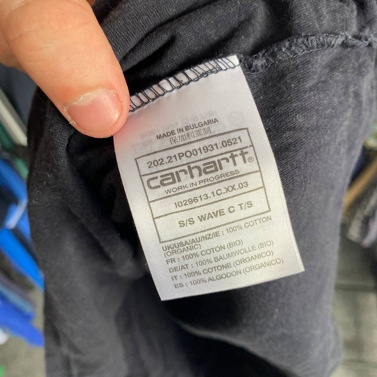 Carhartt Wip × Vintage Vintage Carhartt WIP Big logo graphic streetwear y2k tee Size US S / EU 44-46 / 1 - 5 Thumbnail