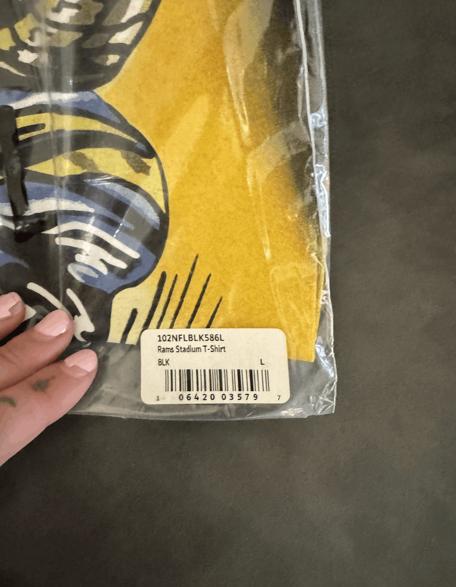 NFL × Warren Lotas NFL × Warren Lotas Los Angeles Rams NFL t shirt Size US L / EU 52-54 / 3 - 3 Thumbnail