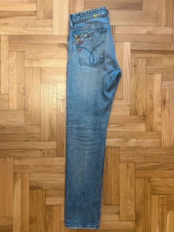 Calvin Klein Calvin Klein splatter jeans 31x32 Size US 31 - 2 Thumbnail