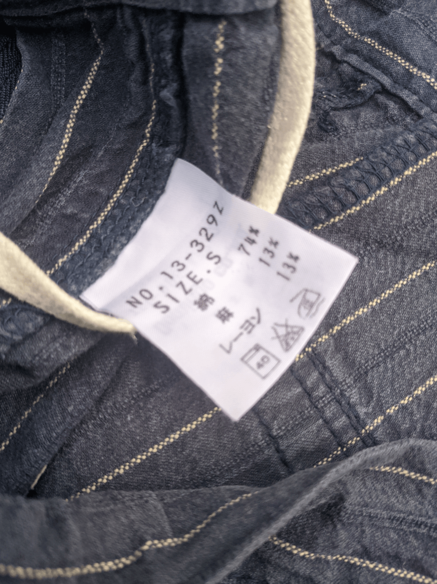 Japanese Brand Domingo Co Ltd Hickory Stripes Fatigue Relaxed Pants Size US 30 / EU 46 - 5 Thumbnail