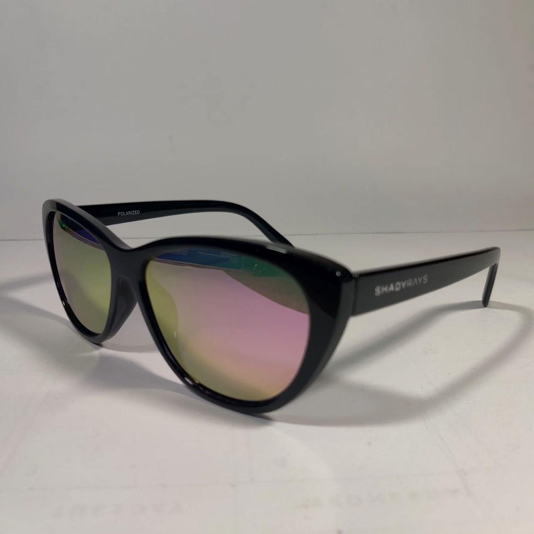 Vintage Shady Rays Polarized Sunglasses Black UV400 CE-2 Men Size ONE SIZE - 3 Thumbnail