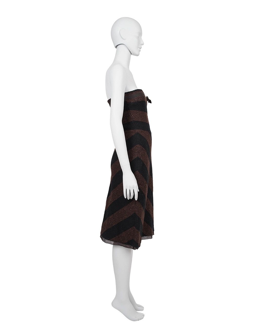 Prada Prada F/W2000 Strapless Dress Size XS / US 0-2 / IT 36-38 - 5 Thumbnail