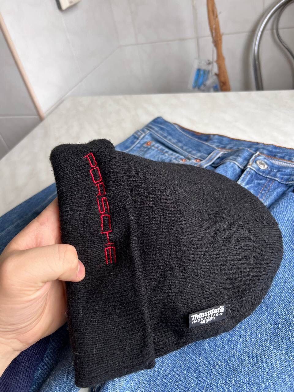 Vintage Vintage Porsche vintage hat beanie racing Promo Germany 90's Size ONE SIZE - 3 Thumbnail