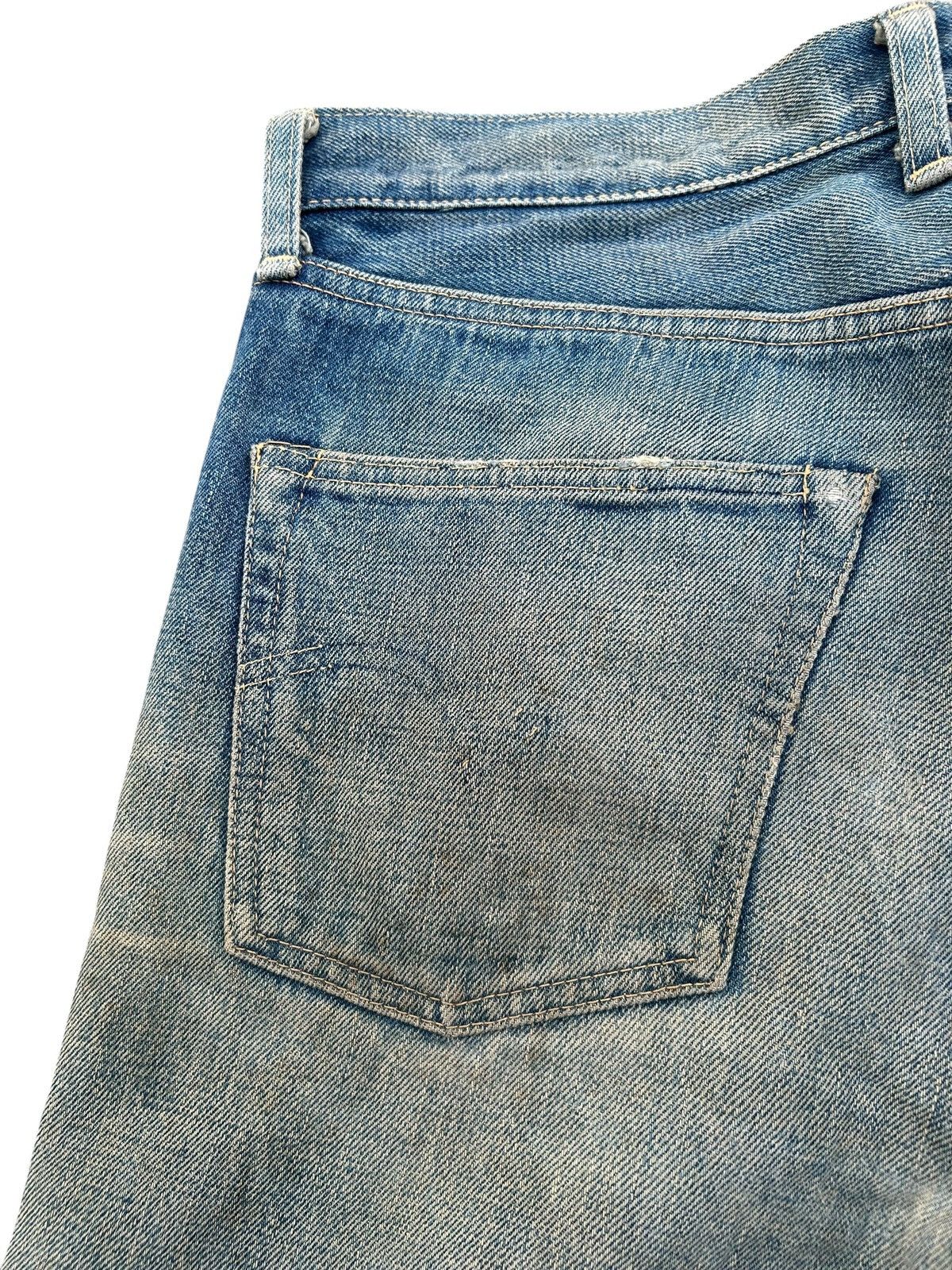 Kapital Vintage Levis Big E Selvedge Distressed Denim Jeans Size US 32 / EU 48 - 12 Thumbnail